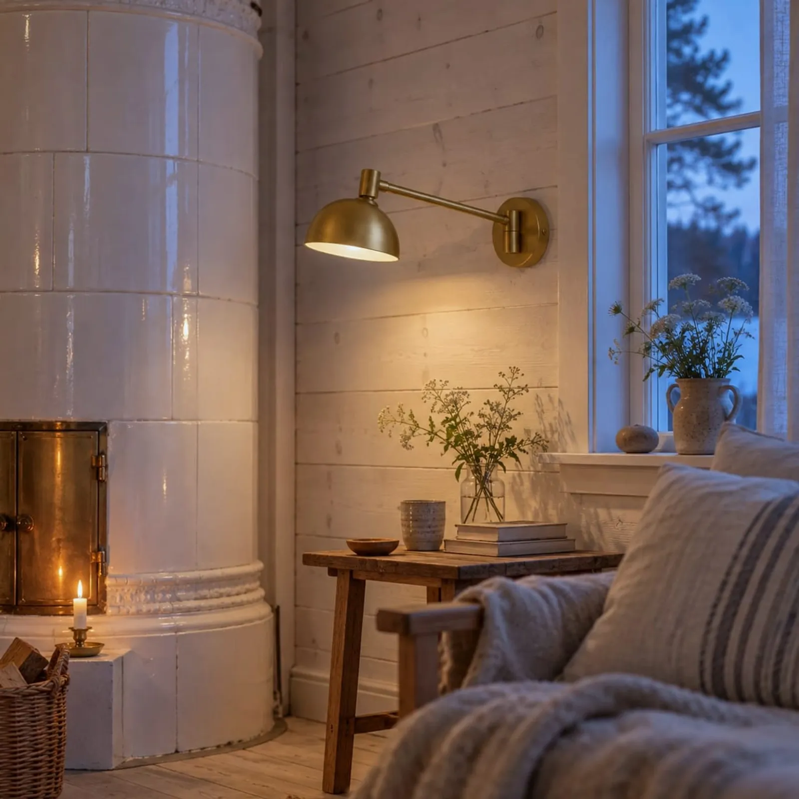 Vägglampa Klippa Ockra II - bild 2