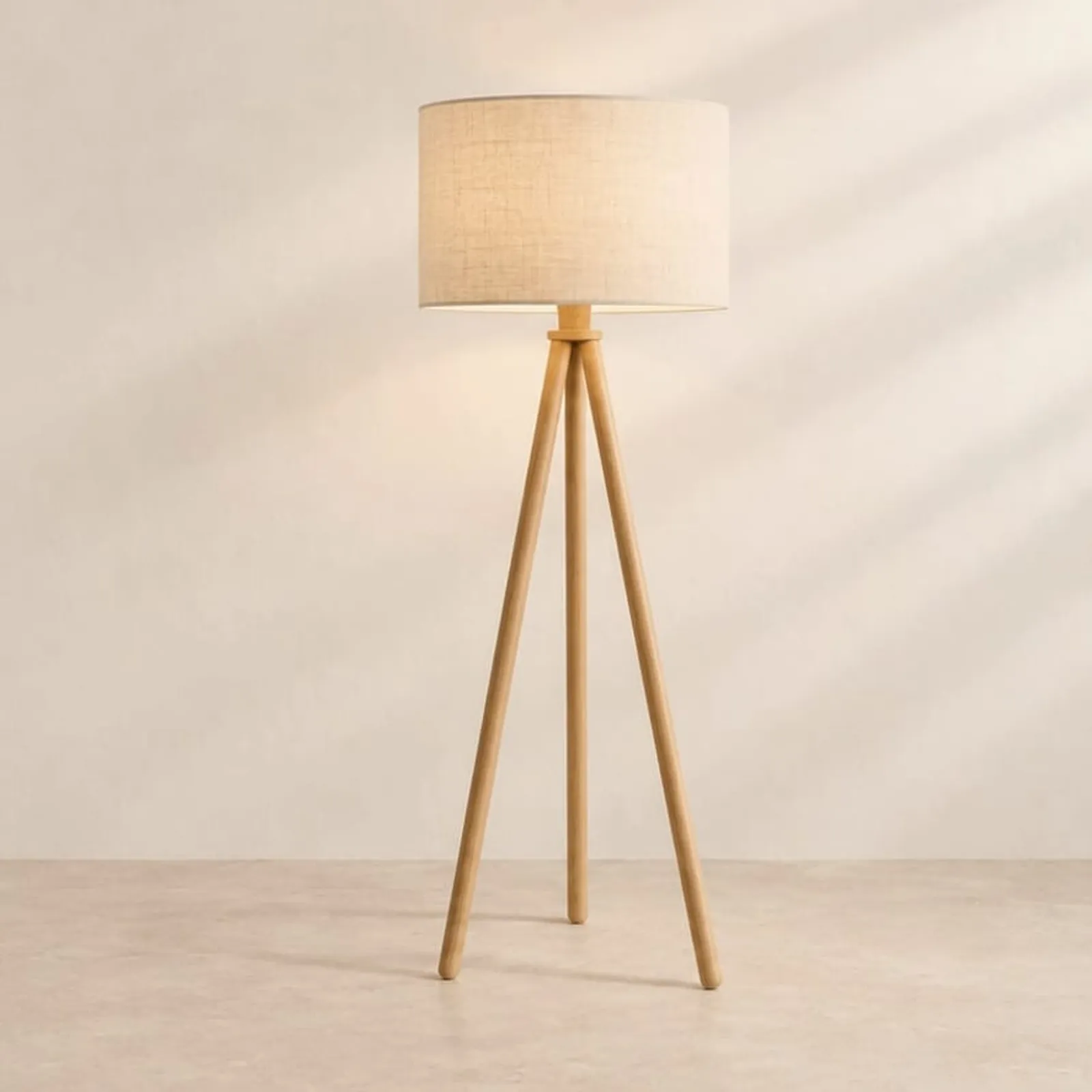 Golvlampa Lin Natur II - bild 1