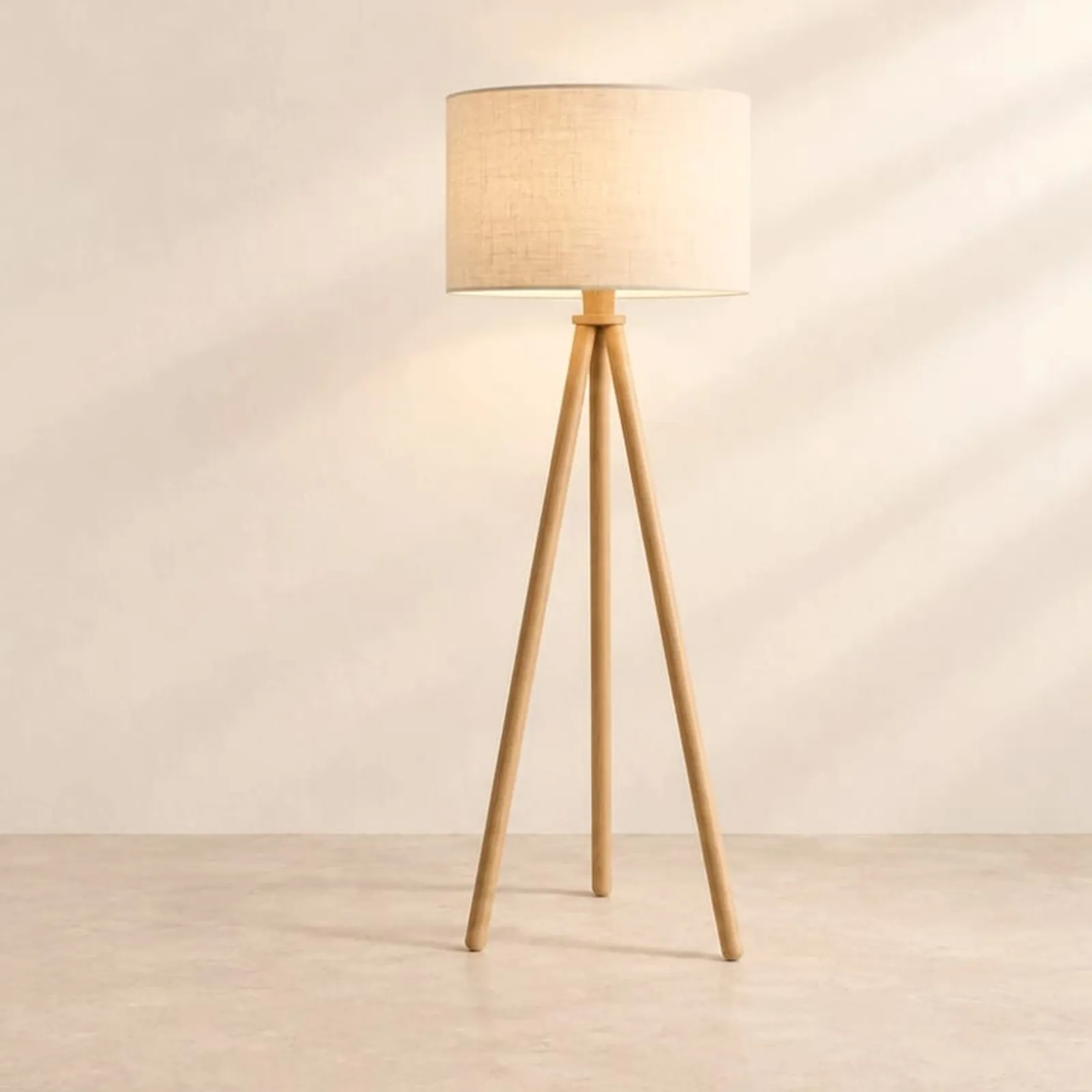 Golvlampa Råg Natur - bild 1