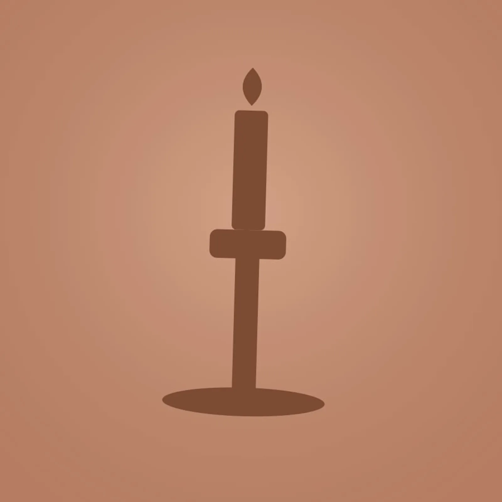 Ljusstake Dal Terrakotta - bild 1