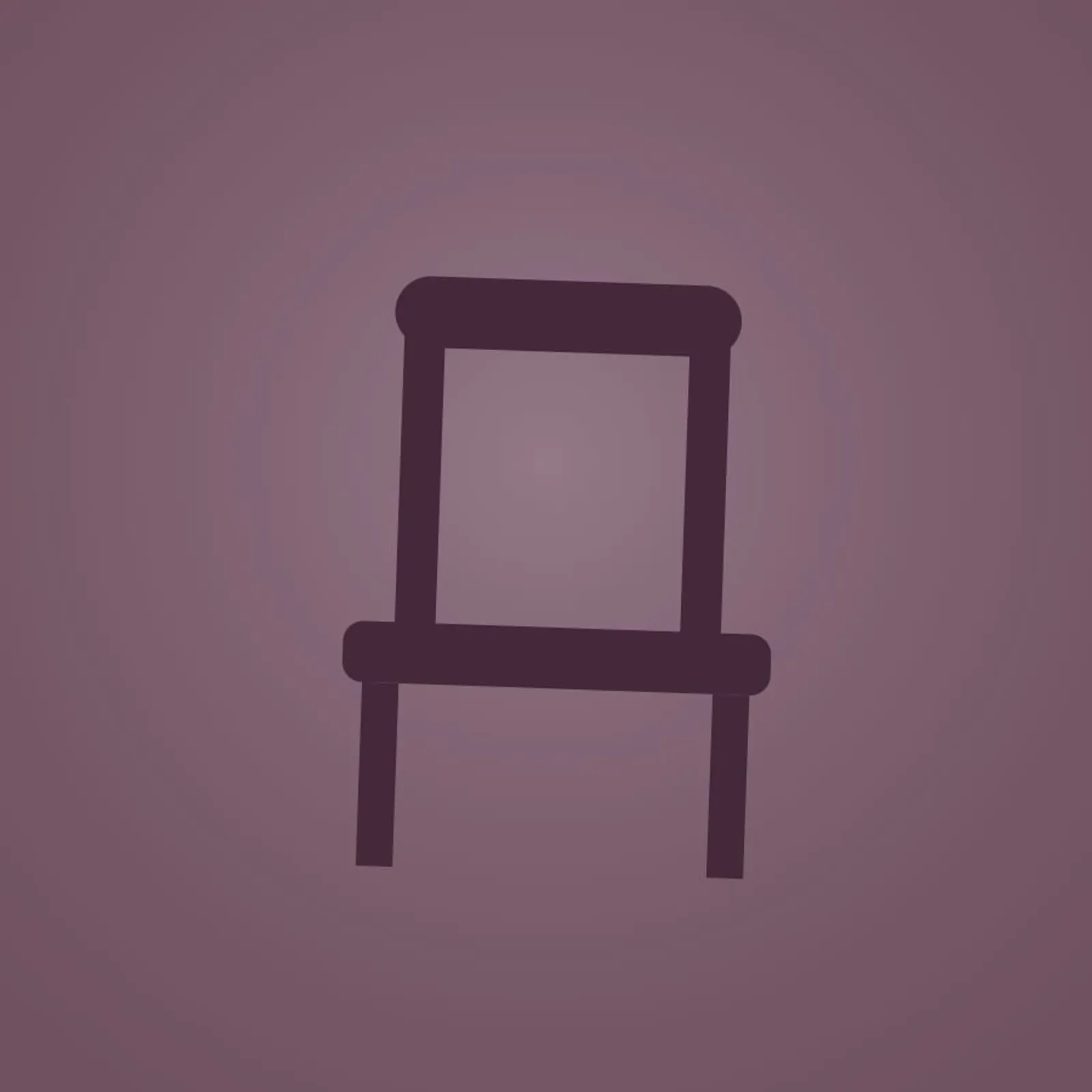 Stol Udde Plommon - bild 1