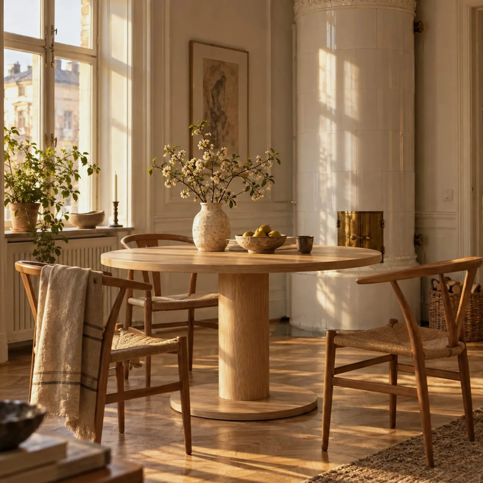 Table à manger Skogen en marbre - image 2