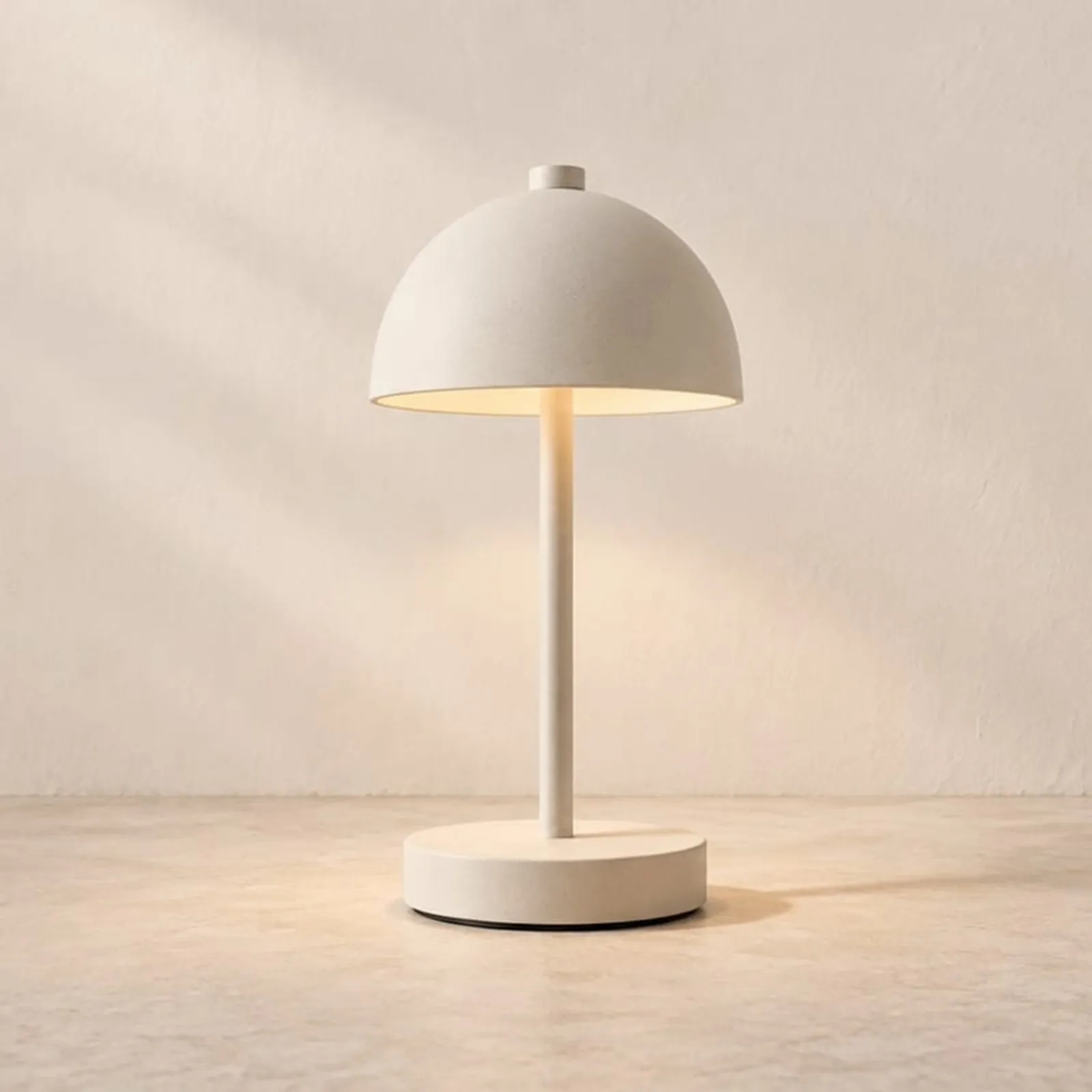 Bordslampa En Kritvit - bild 1