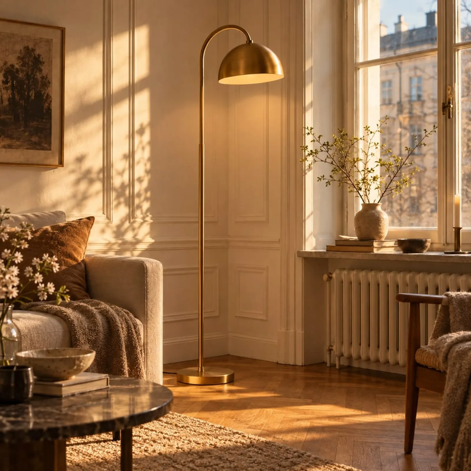 Lampadaire Nypon en chêne - image 3