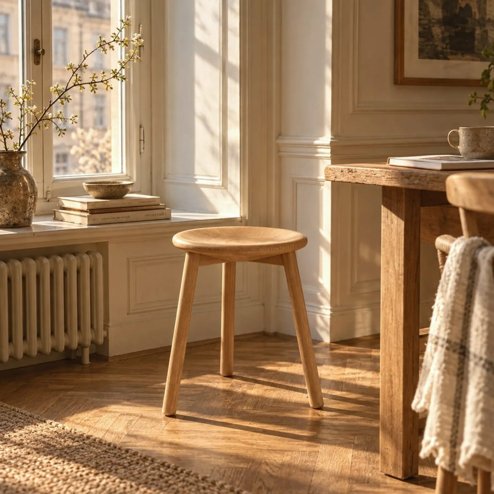 Tabouret Tall naturel - image 2