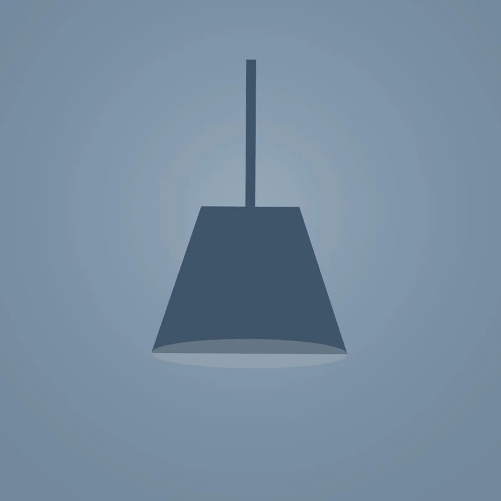 Taklampa En Havsblå - bild 1
