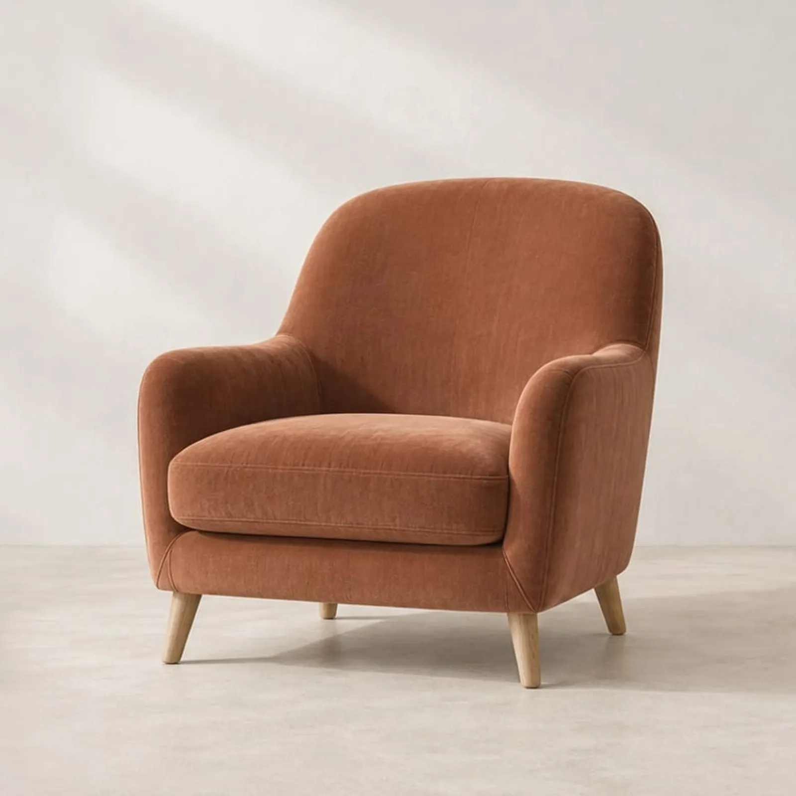 Fauteuil Humle en velours - image 1