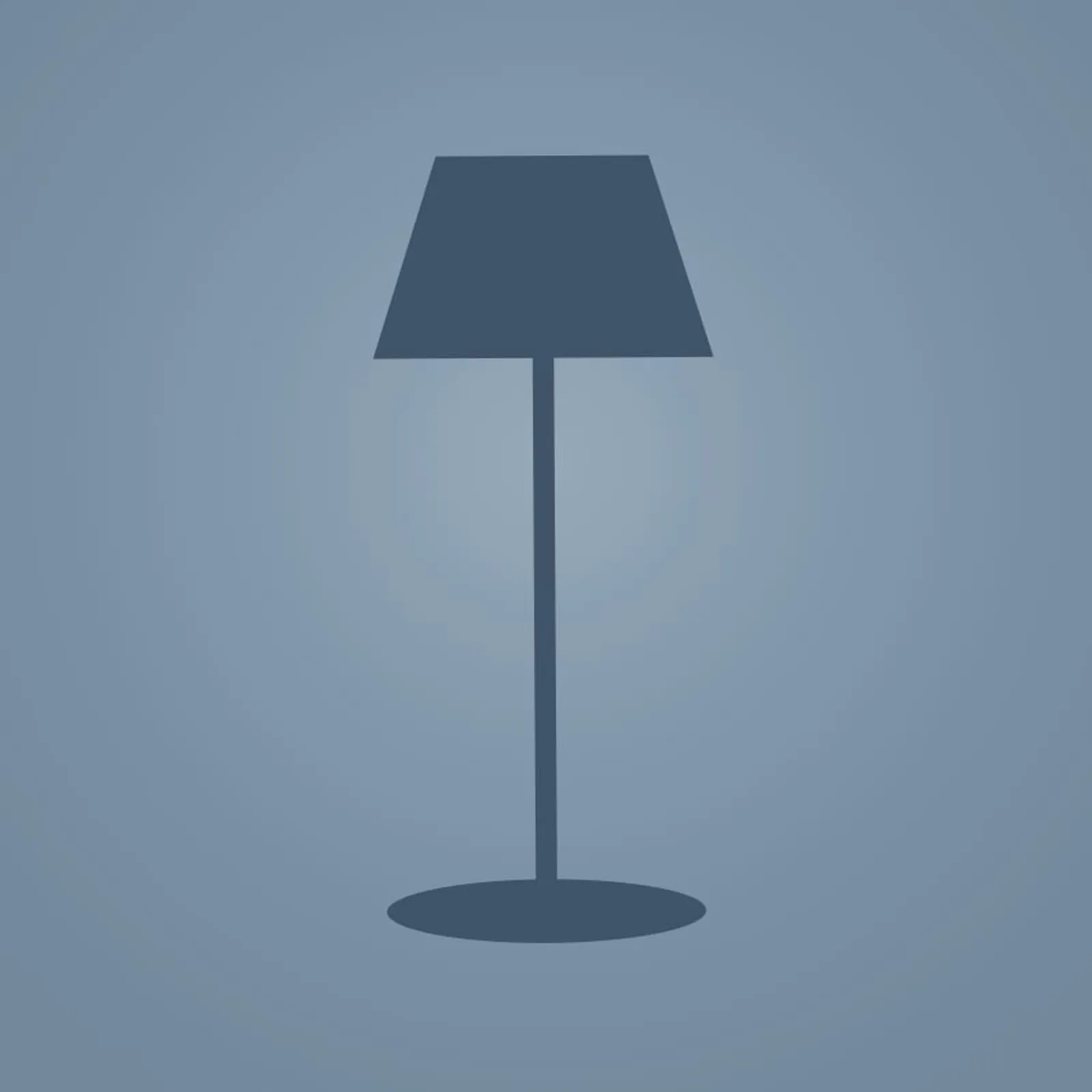 Golvlampa Udde Havsblå - bild 1