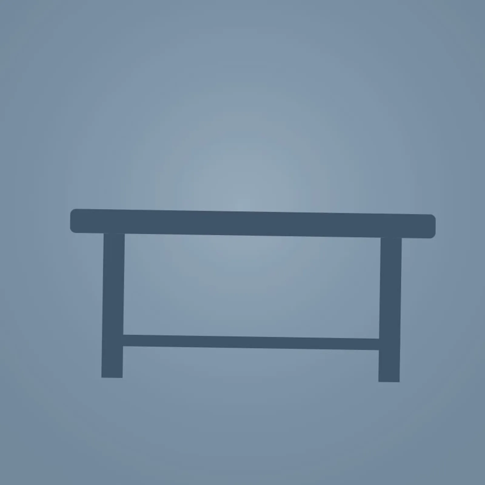 Soffbord En Havsblå - bild 1