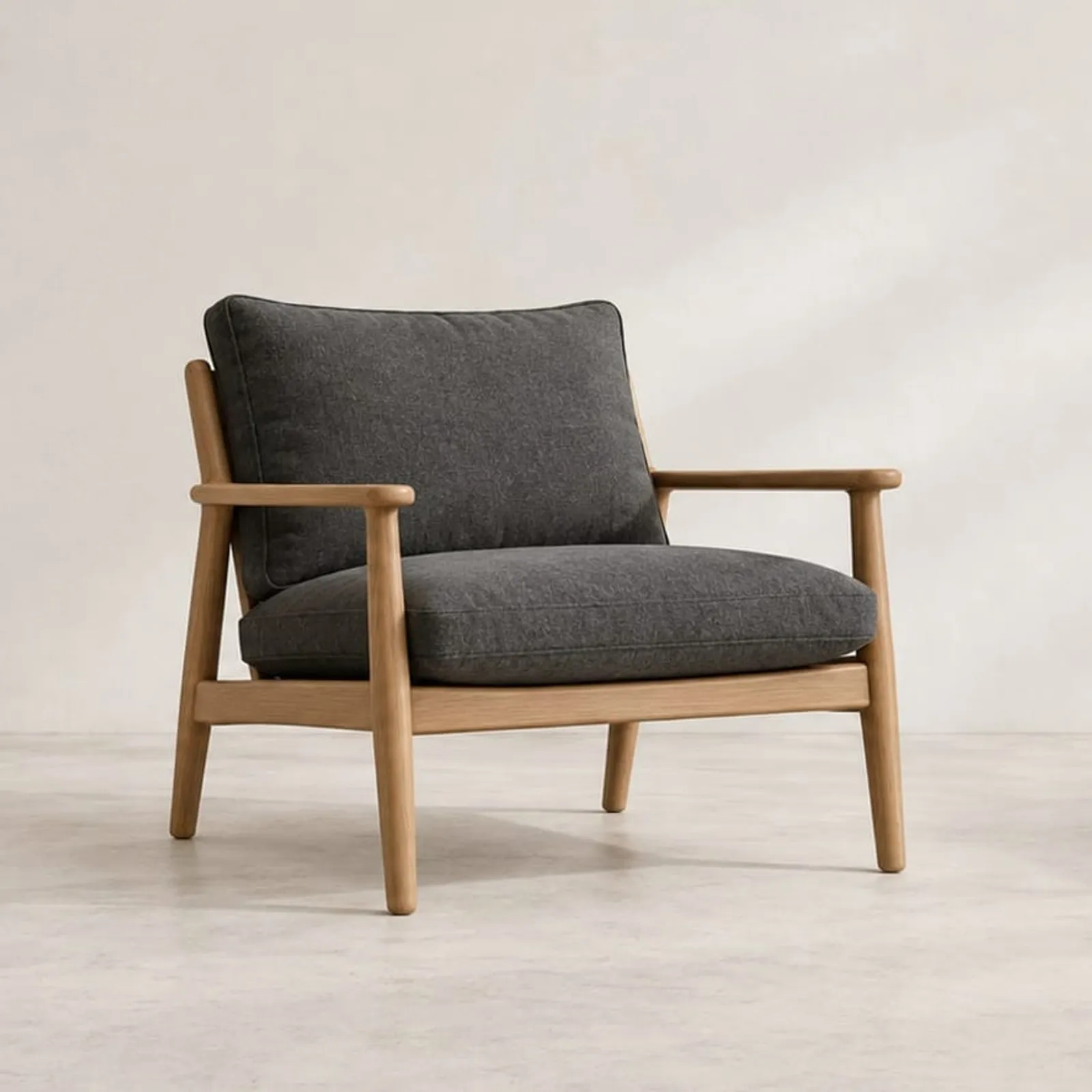 Fauteuil Grund en laine - image 1