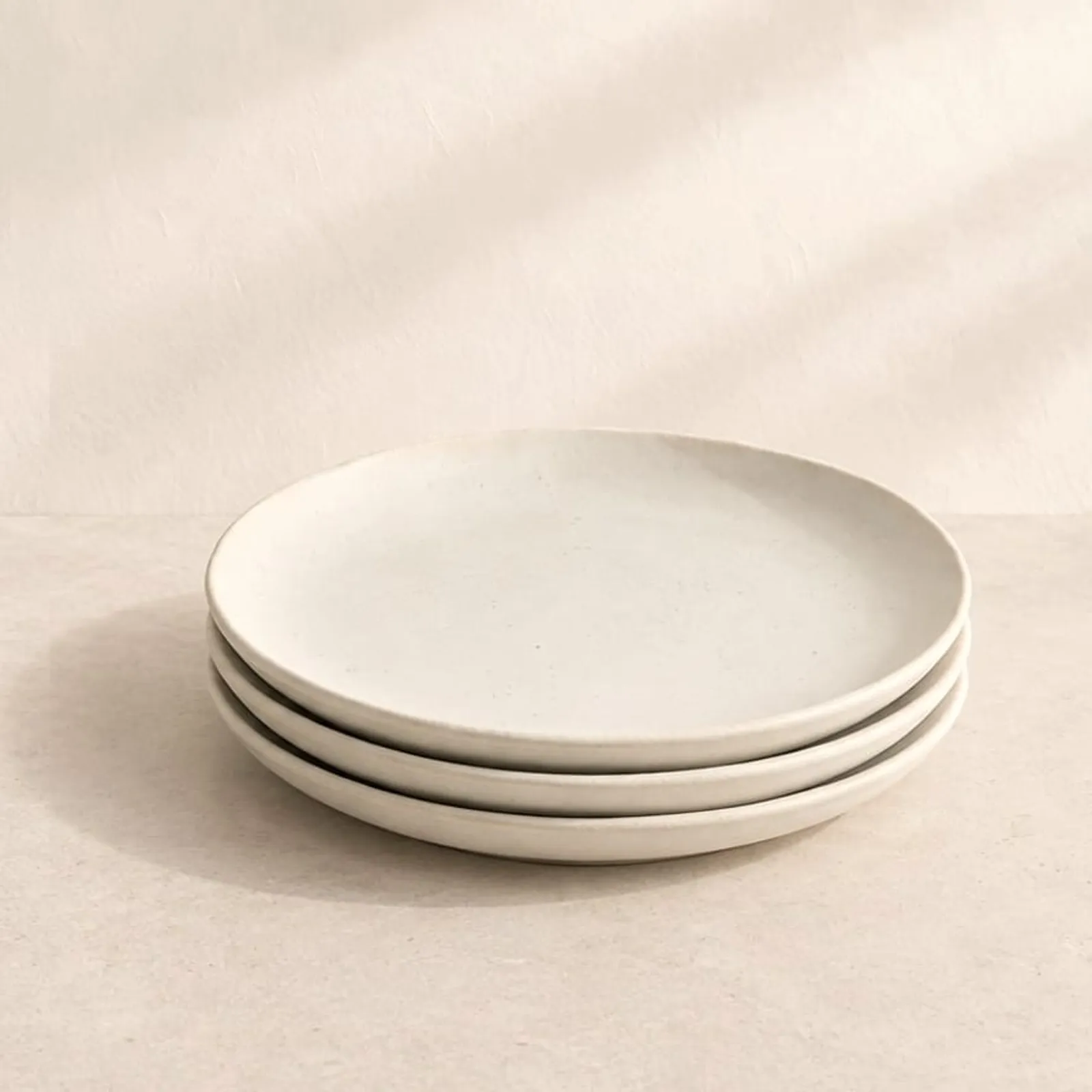Assiette Timjan blanc craie V - image 1
