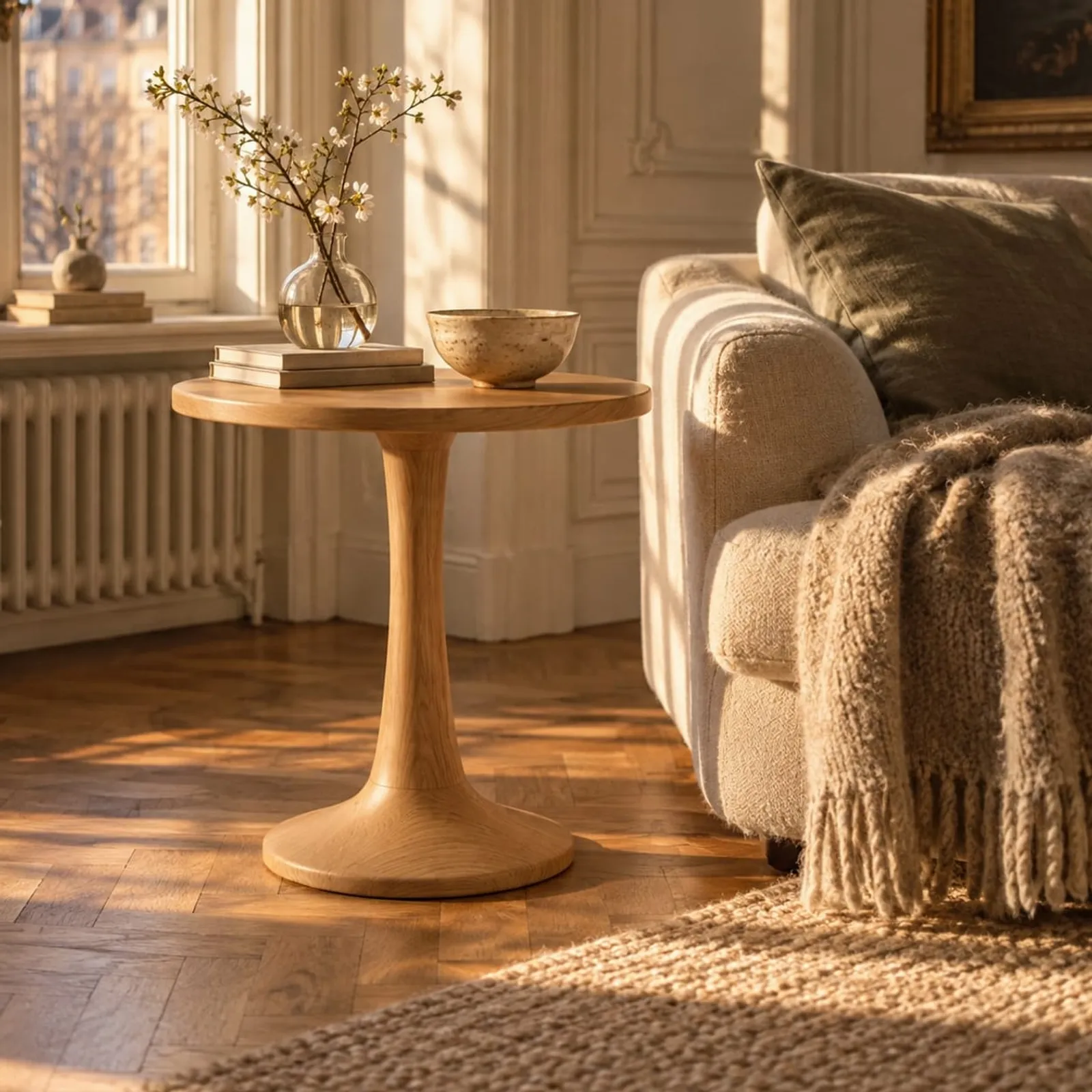 Table d’appoint Klippa en marbre - image 2