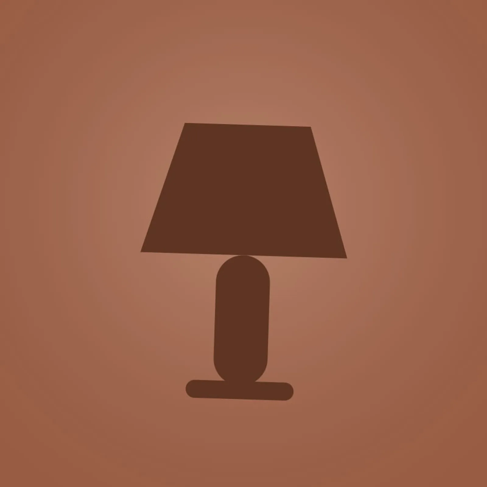Bordslampa Grund Rost - bild 1