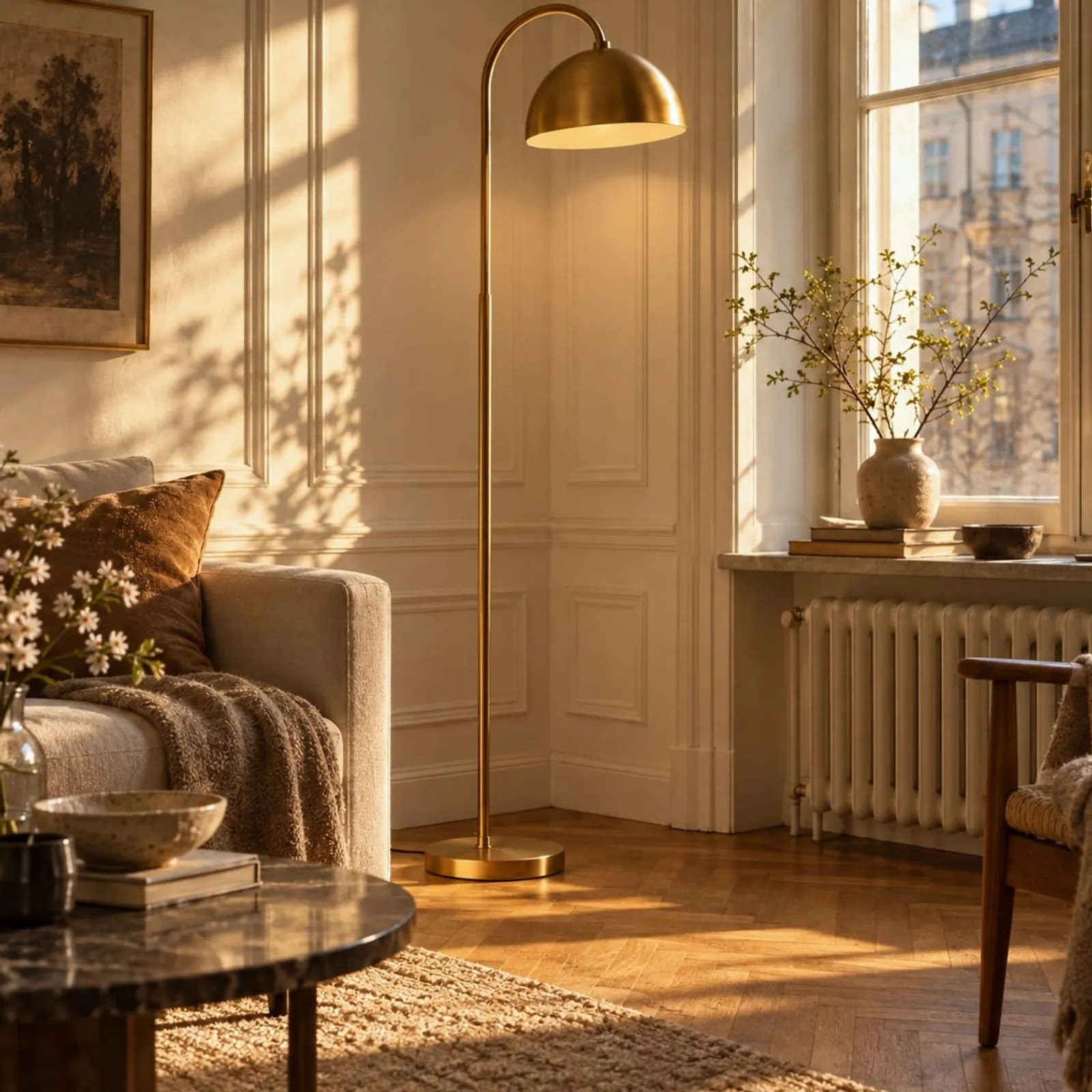 Lampadaire Strand en chêne - image 3