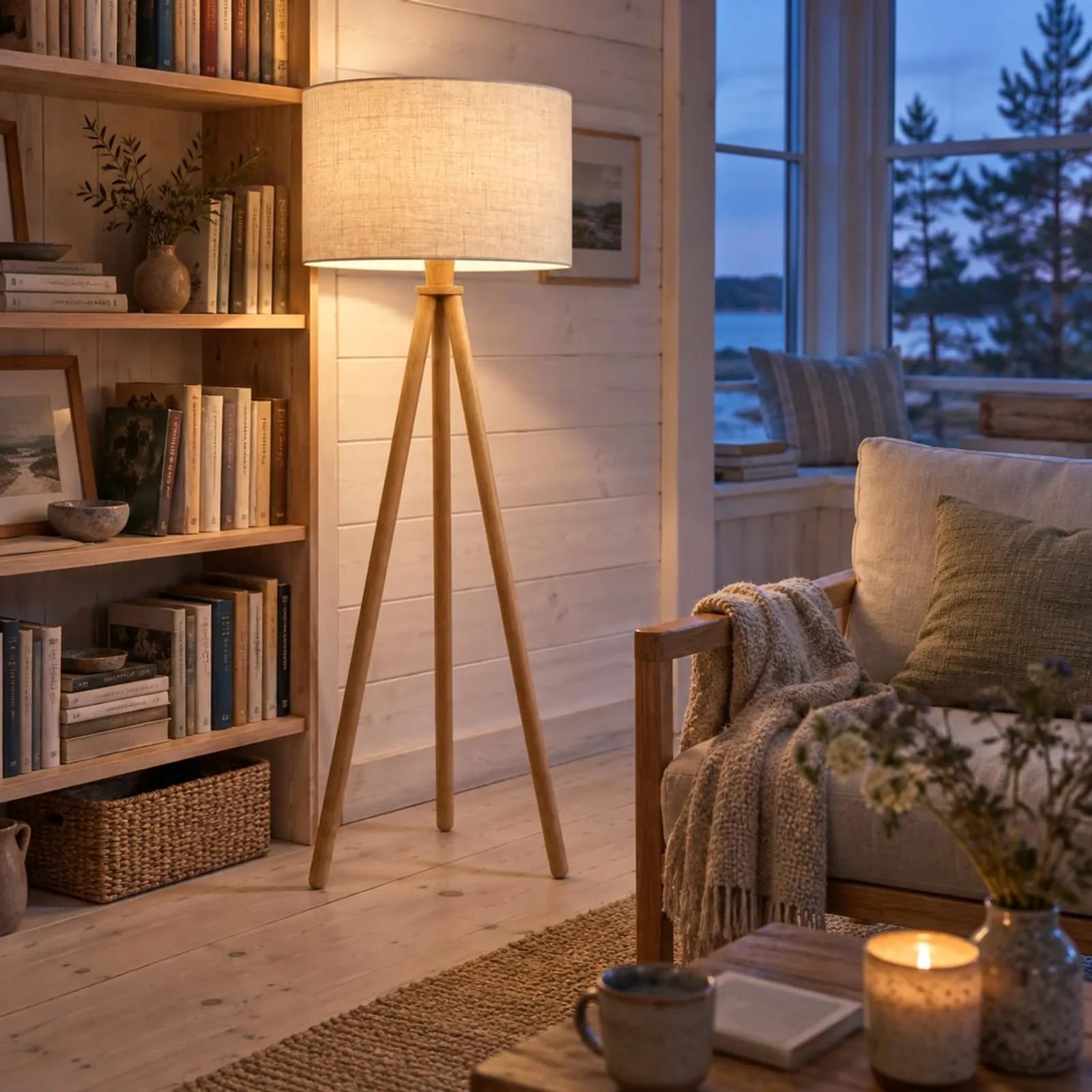 Lampadaire Ö naturel V - image 3