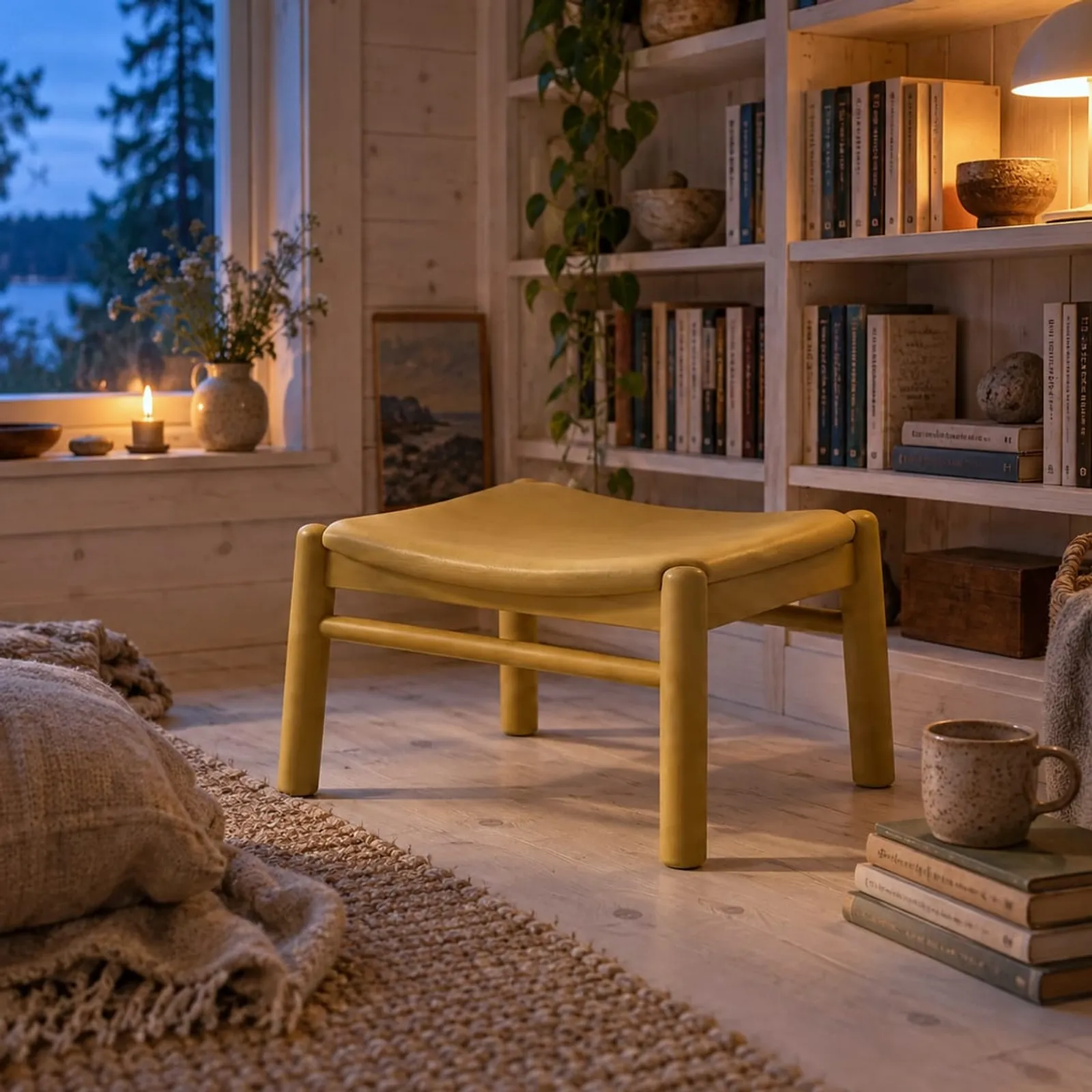 Tabouret Alm sauge III - image 3