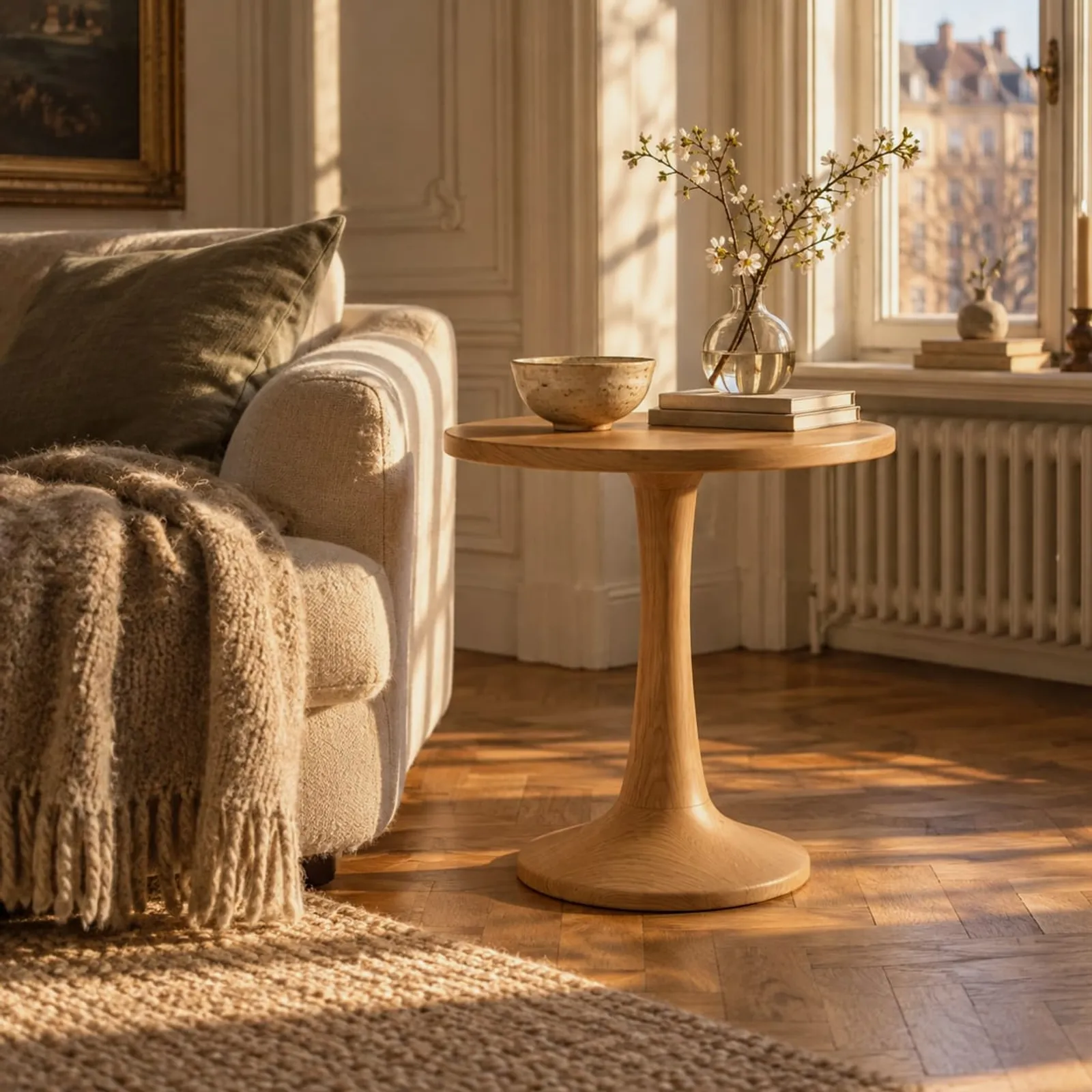 Table d’appoint Hamn charbon - image 2