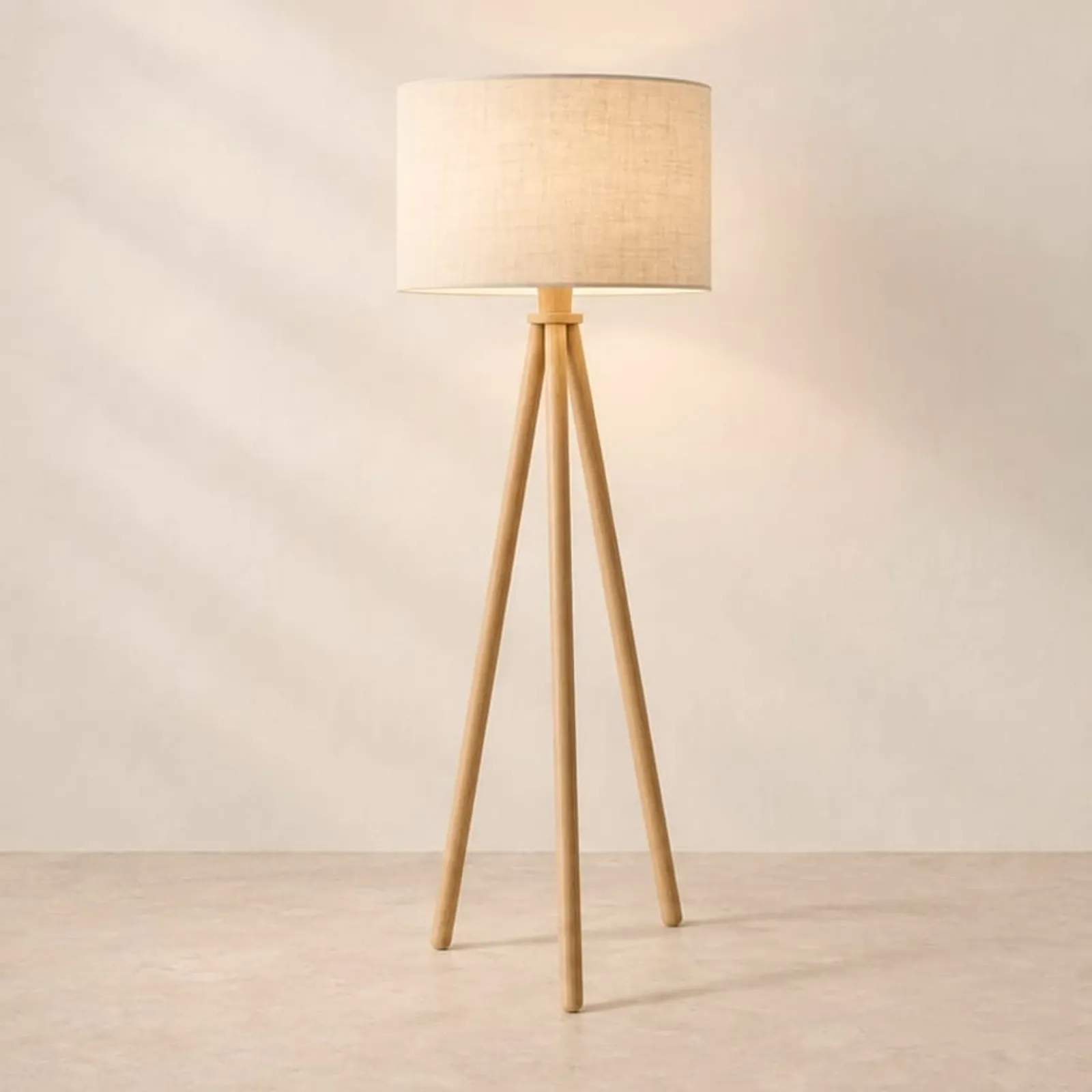 Golvlampa Hassel Natur II - bild 2