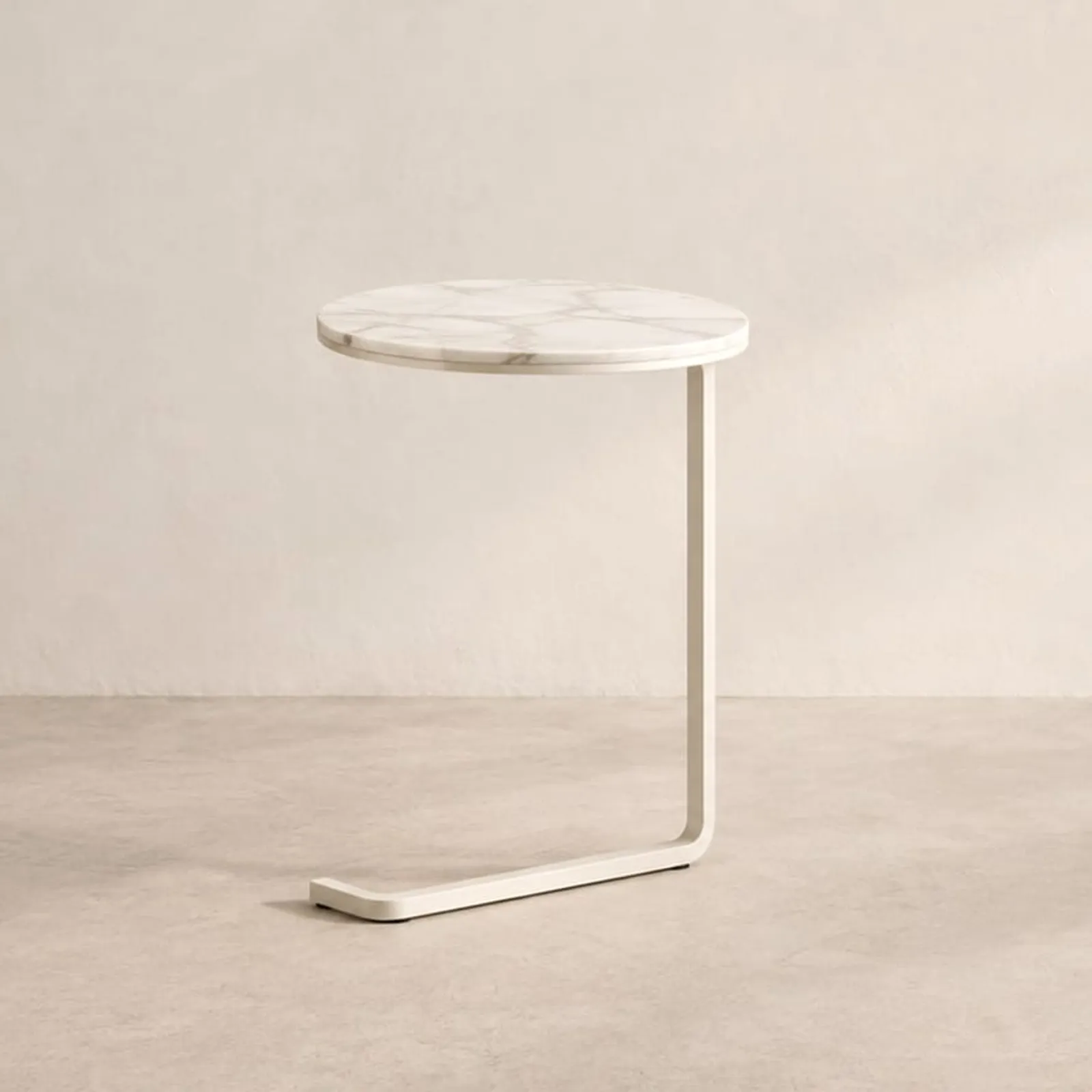 Table d’appoint Pors blanc craie III - image 1