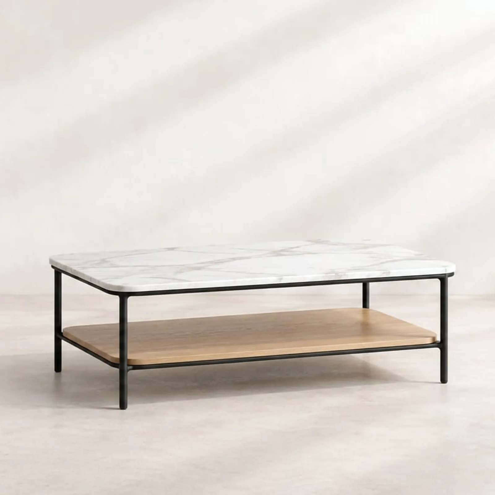 Soffbord Vide Kritvit - bild 1