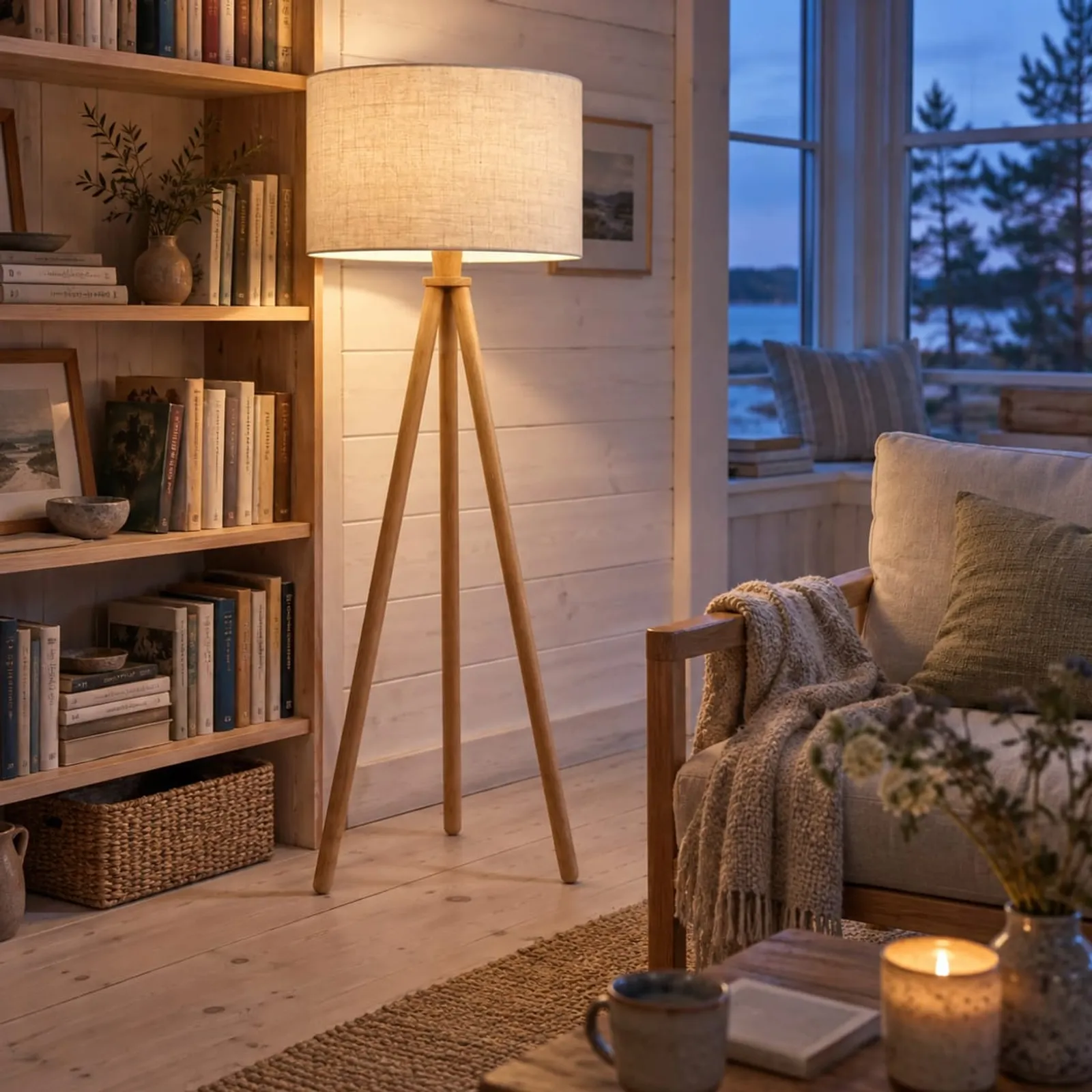 Golvlampa Gran Natur II - bild 3