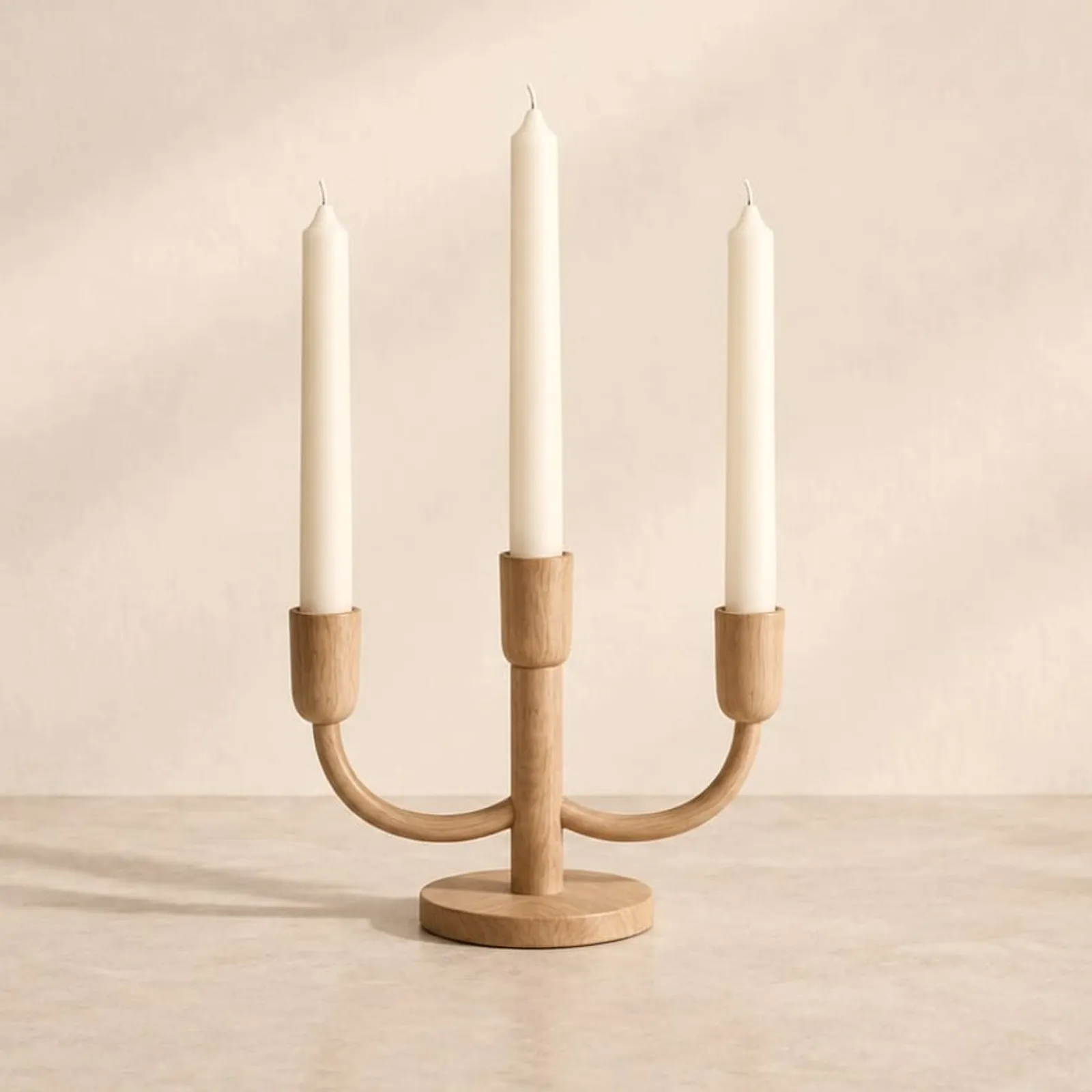 Ljusstake Hassel Natur III - bild 1