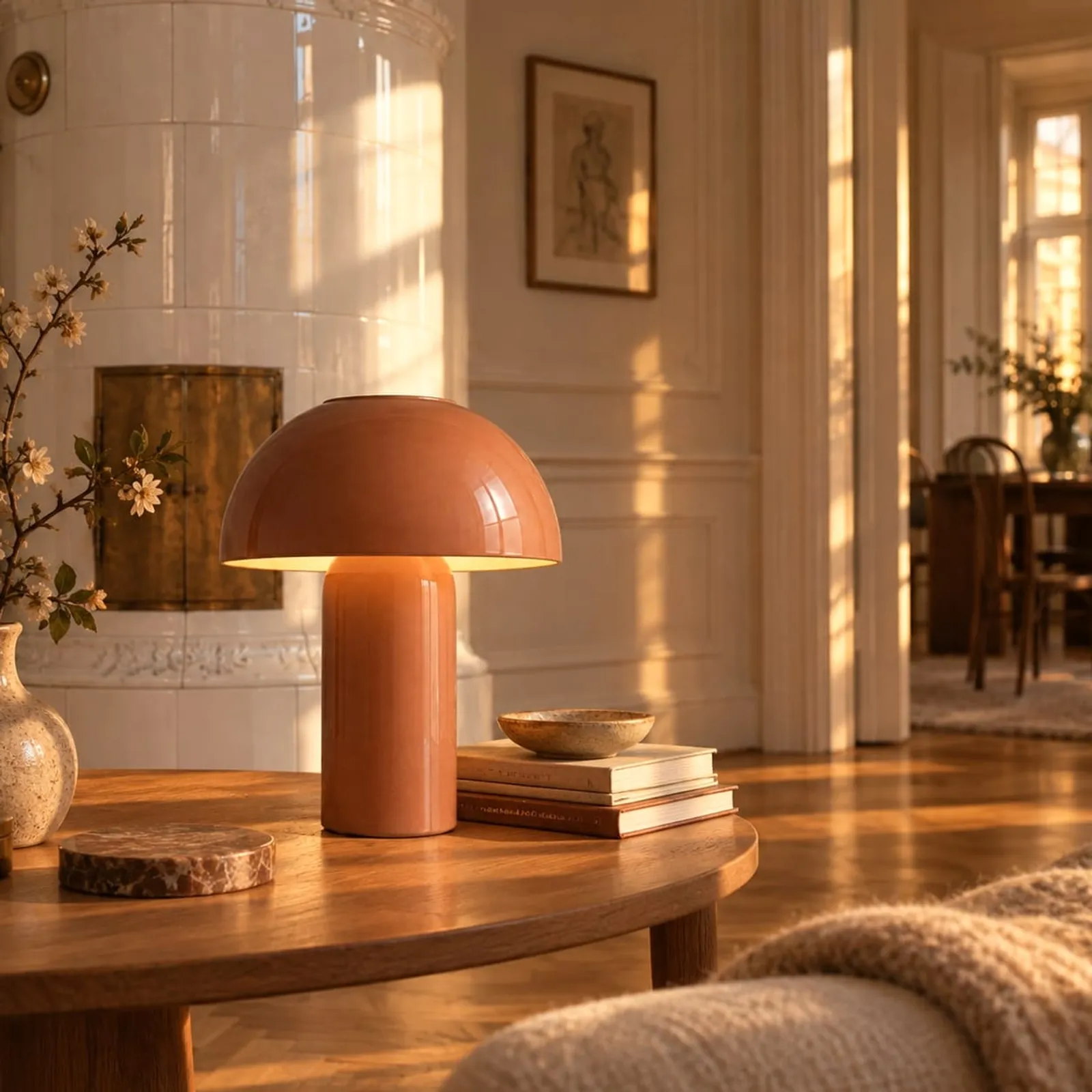 Lampe de table Viken ocre V - image 2