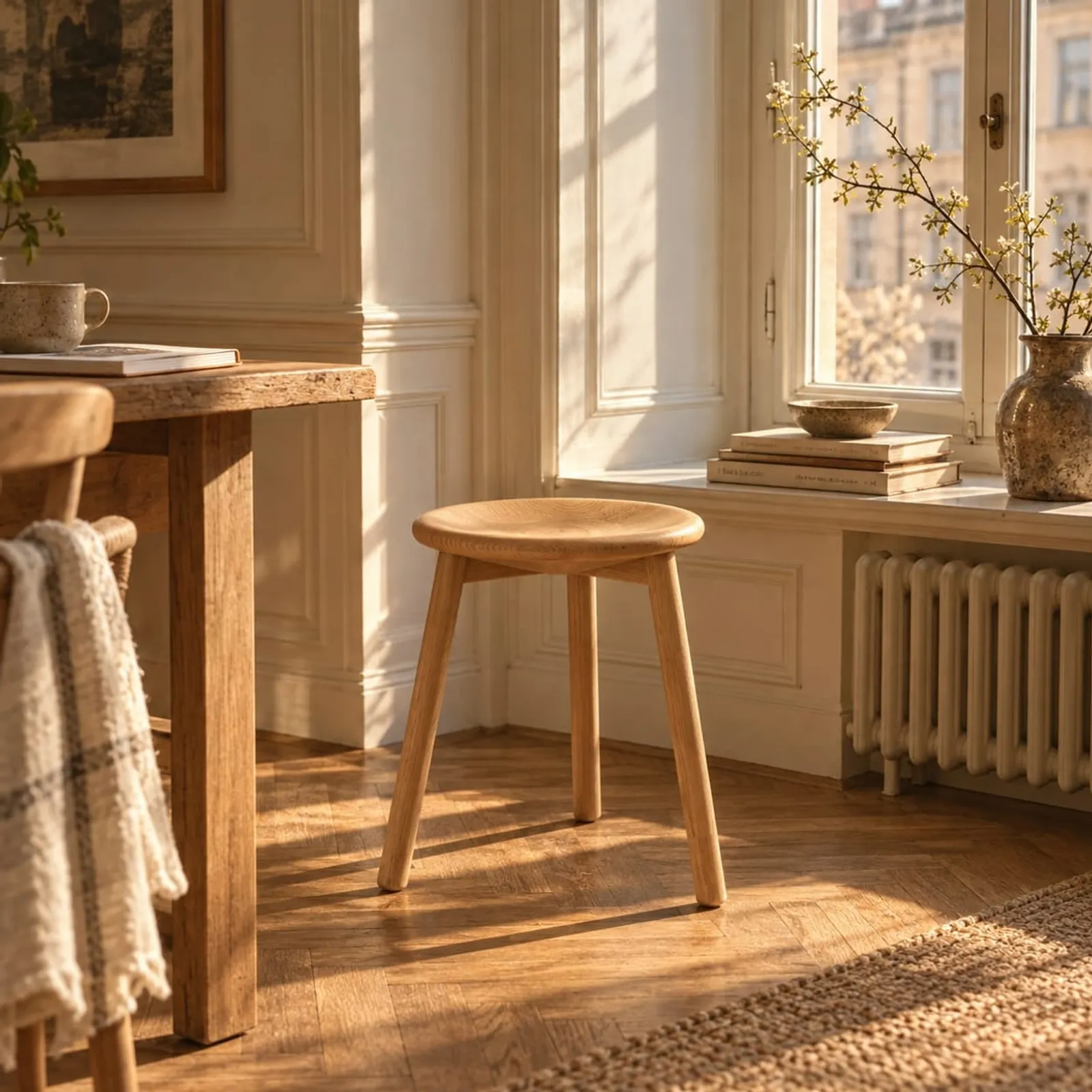 Tabouret Fjäll charbon - image 2