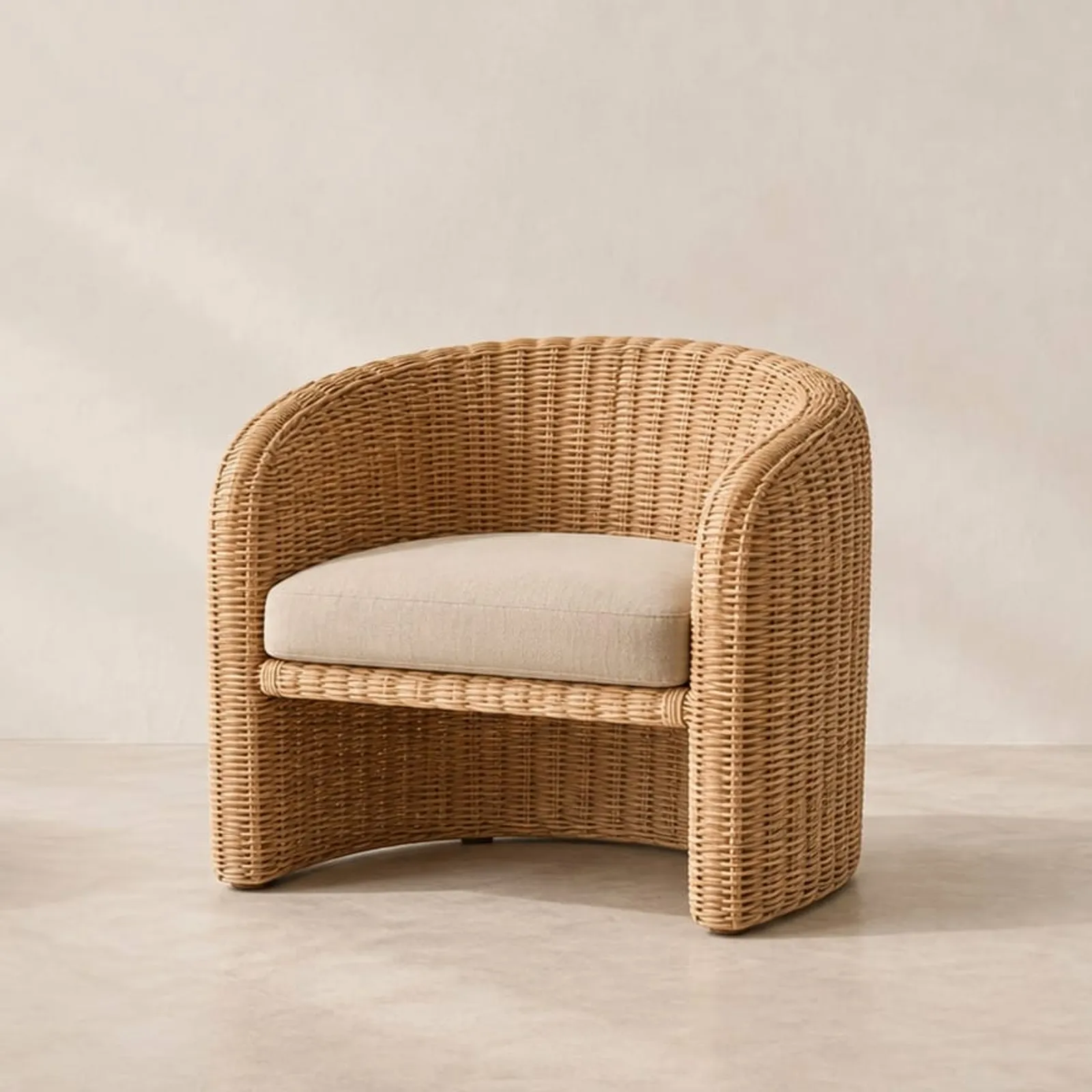Fauteuil Näset en rotin - image 1