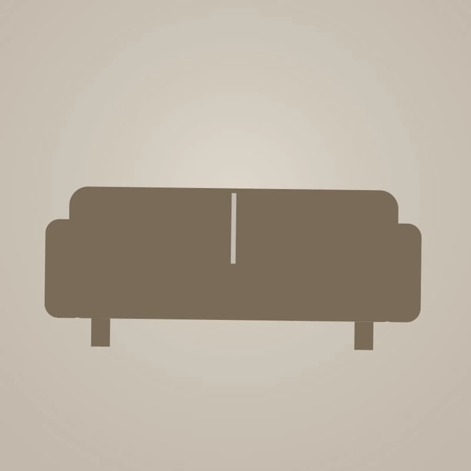 Soffa Viken Sammet - bild 1