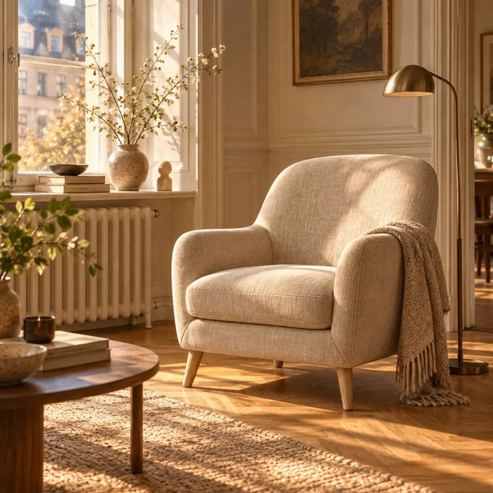 Fauteuil Vall en laine - image 2