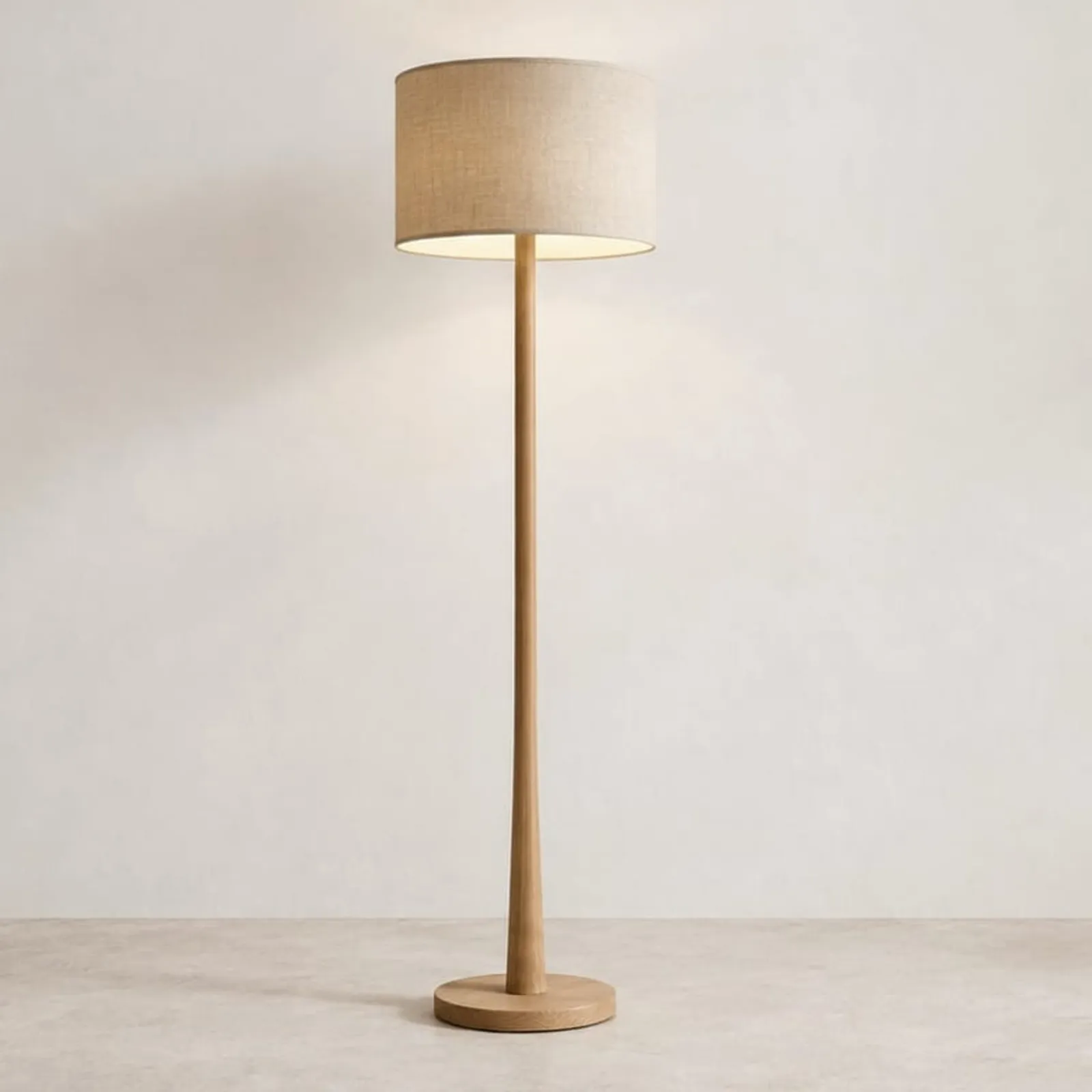 Golvlampa Salvia Natur - bild 2