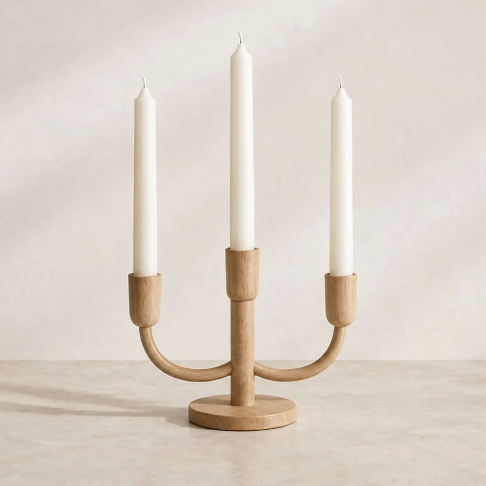 Ljusstake Holm Ek - bild 1