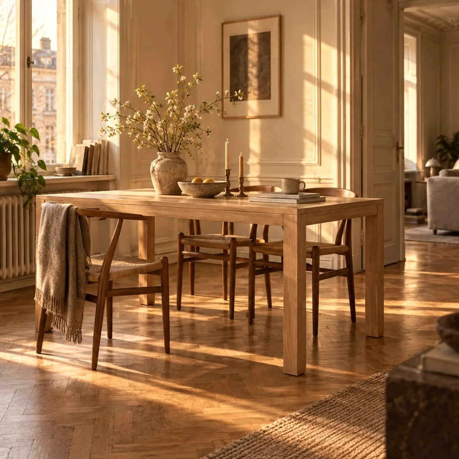 Table à manger Ö en marbre - image 3
