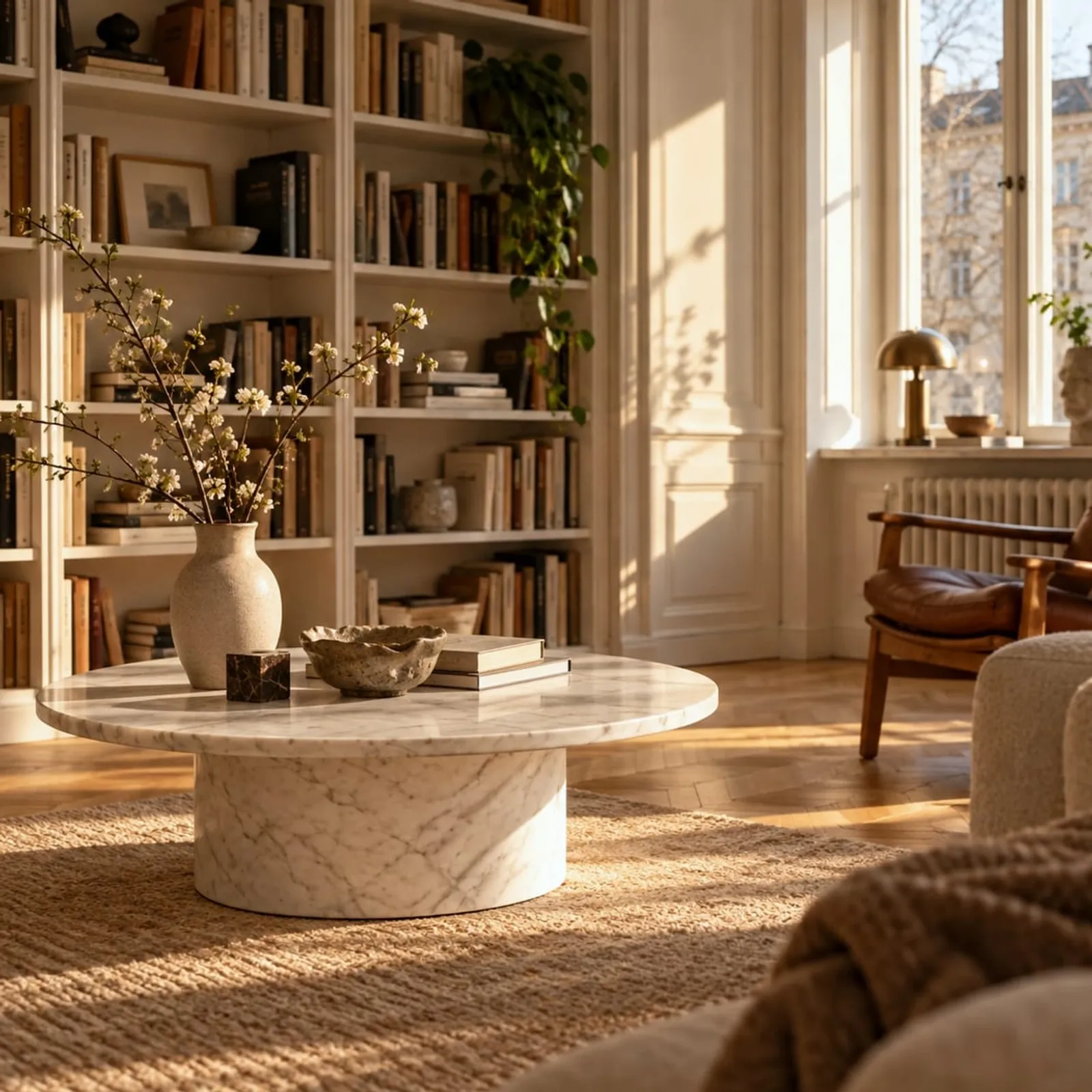 Table basse Sarek blanc craie V - image 2