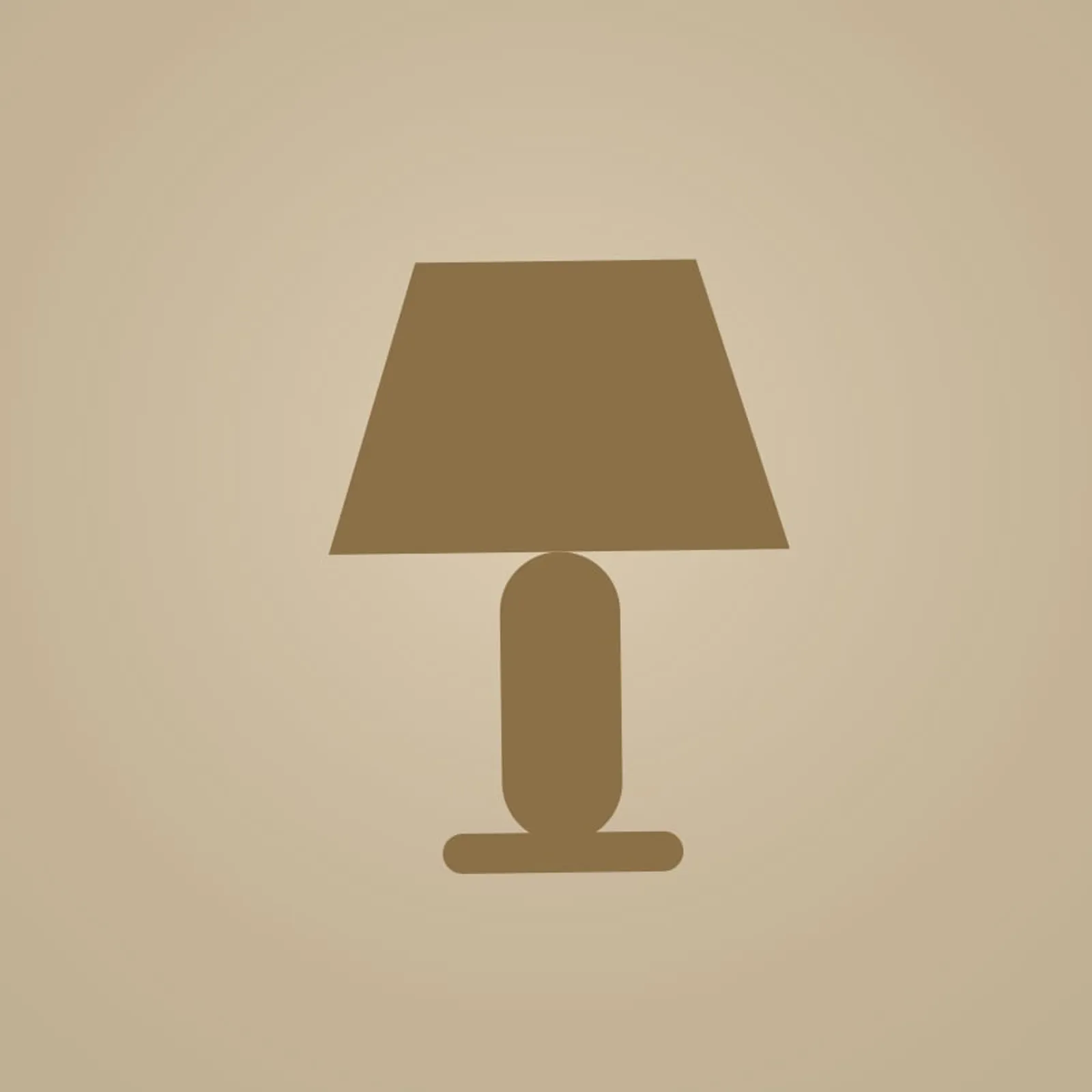 Bordslampa Ull Natur - bild 1
