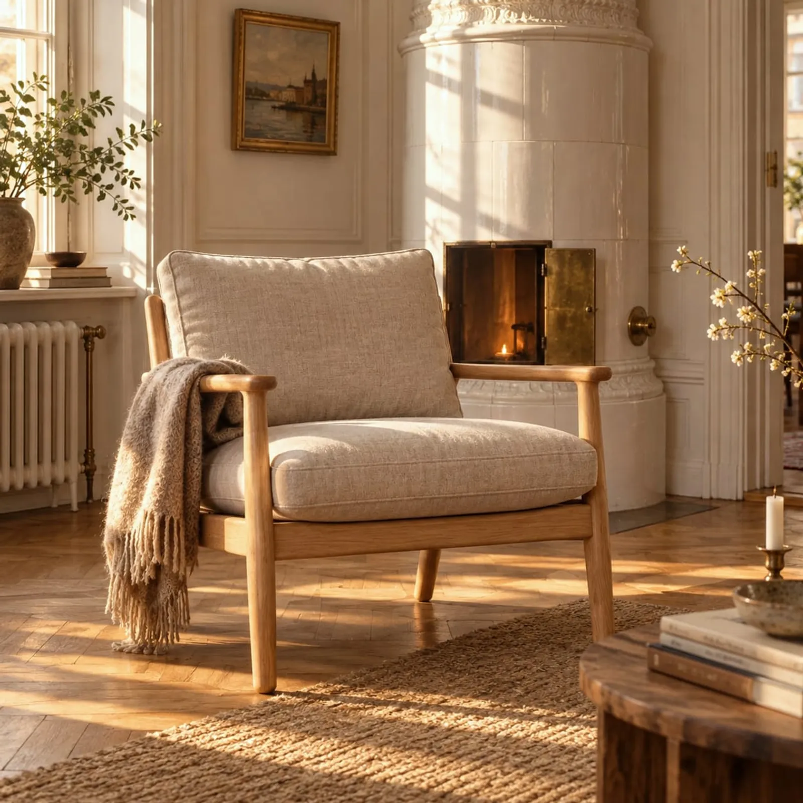 Fauteuil Dal en laine - image 2