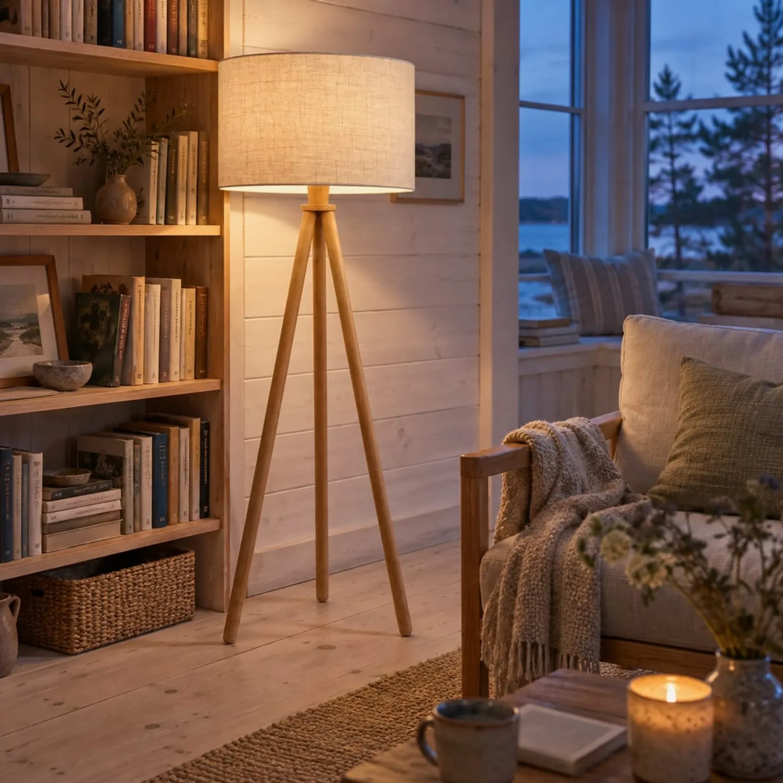 Lampadaire Bränna naturel III - image 3