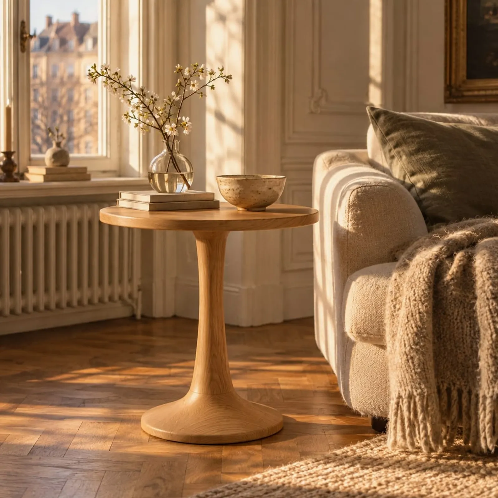 Table d’appoint Sarek en acier - image 2