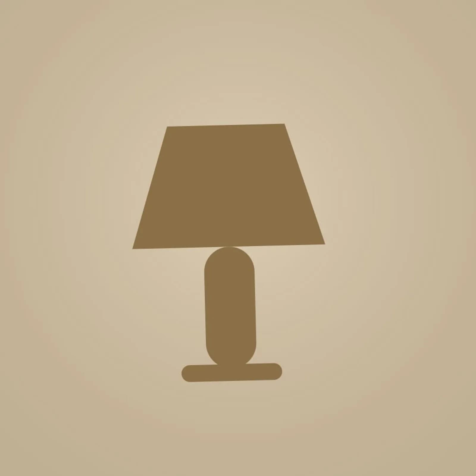 Bordslampa Malört Mässing - bild 1