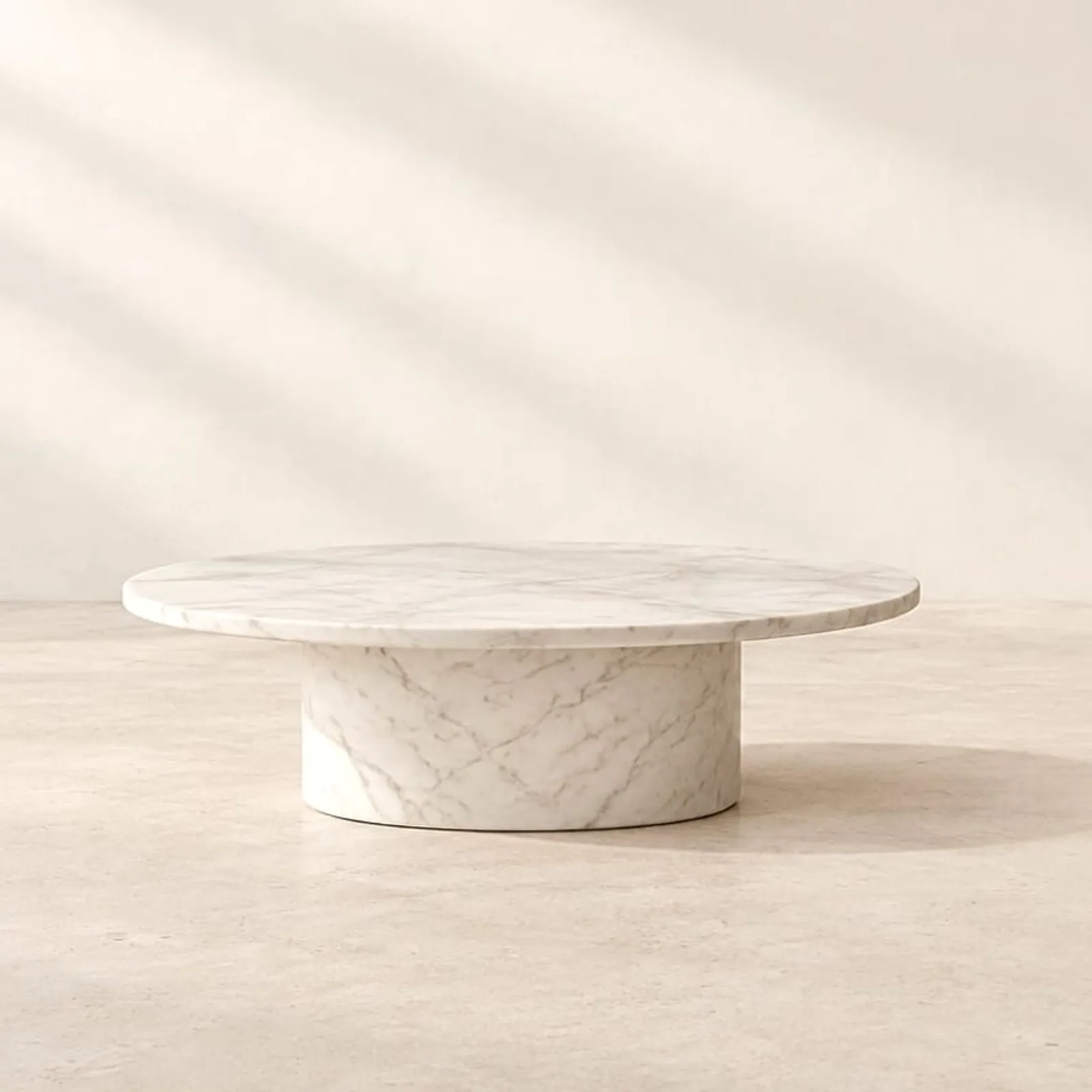 Table basse Hassel en marbre - image 1