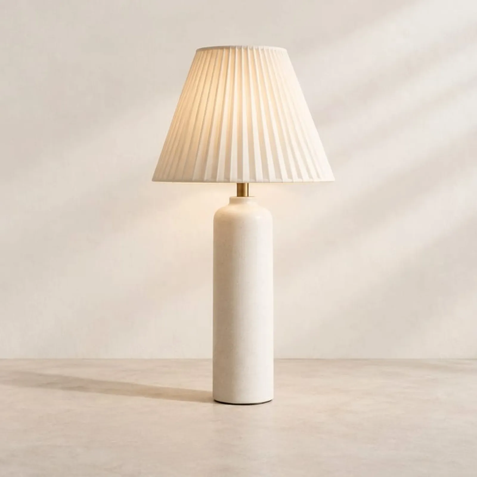 Bordslampa Råg Kritvit - bild 1