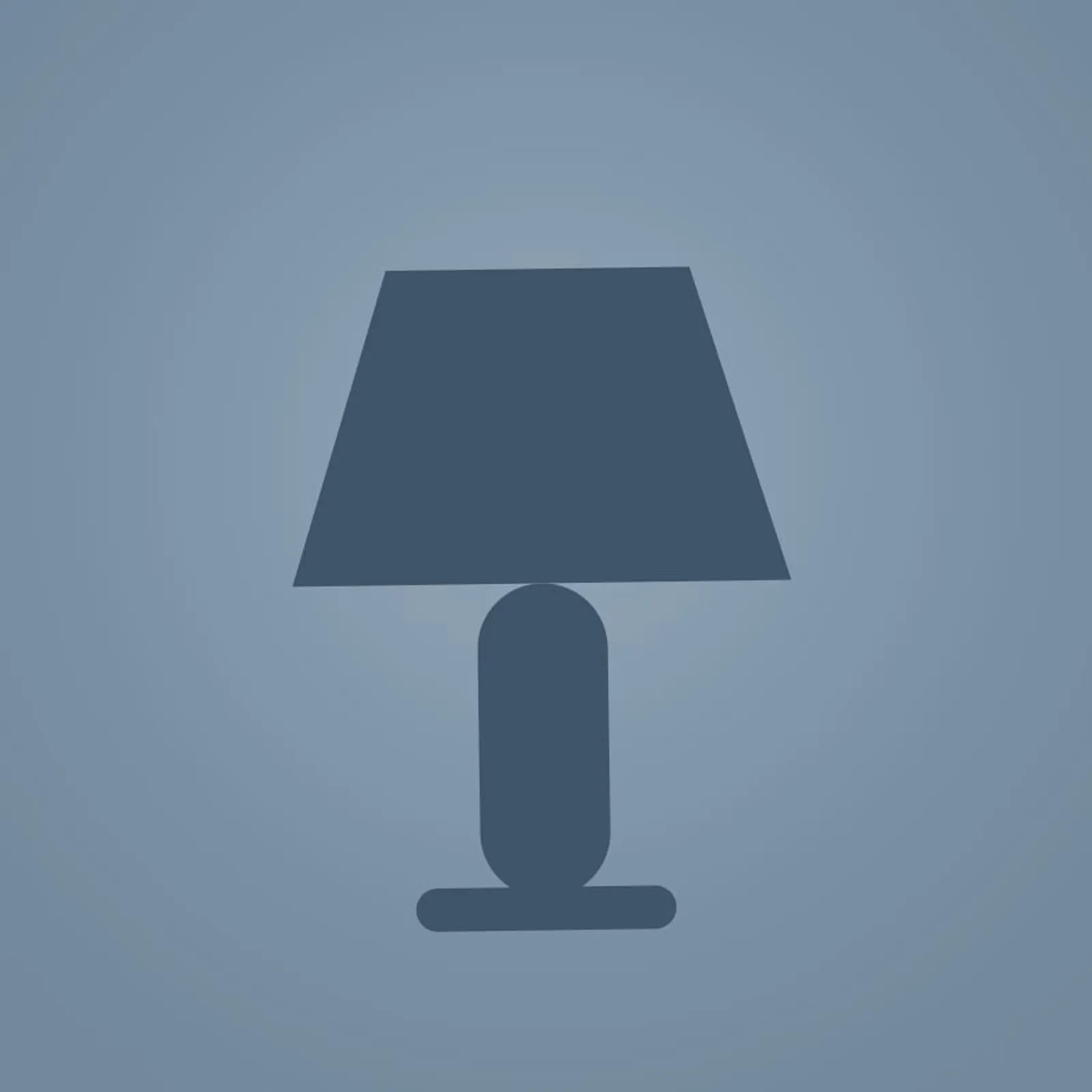 Bordslampa Äng Havsblå - bild 1