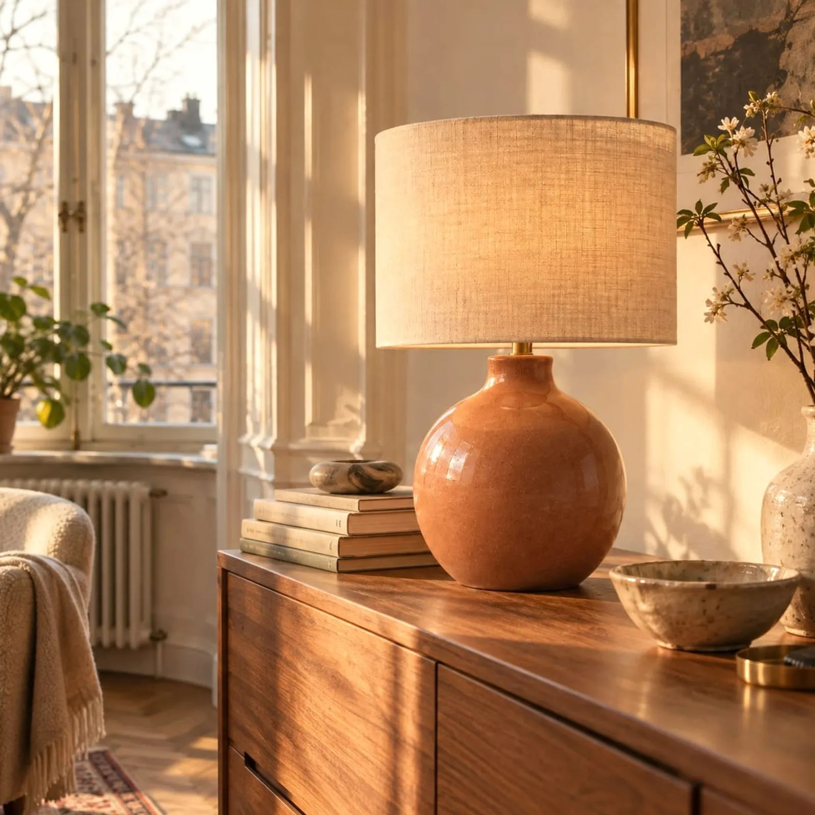Lampe de table Ås sauge III - image 2