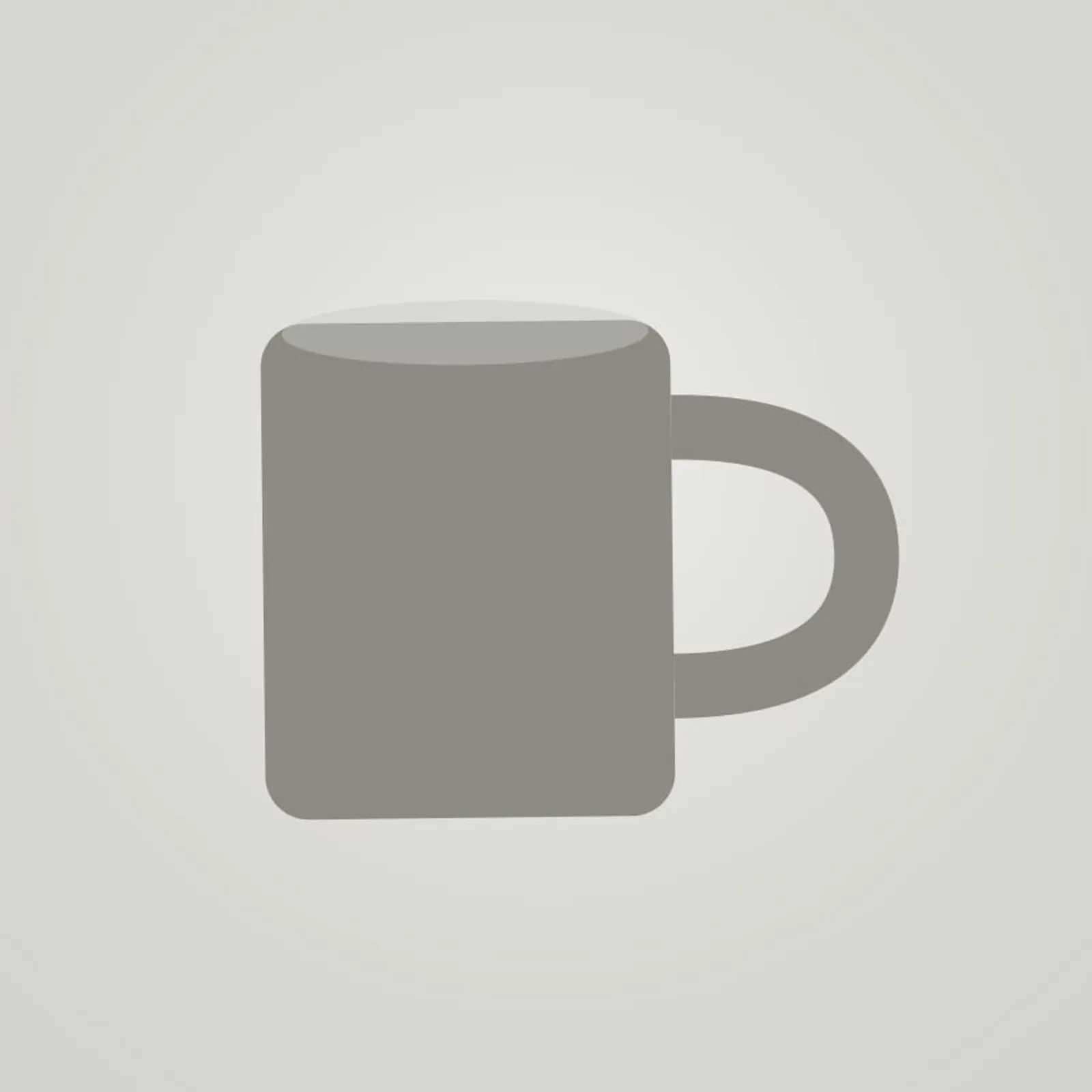 Mugg Tall Kritvit - bild 1