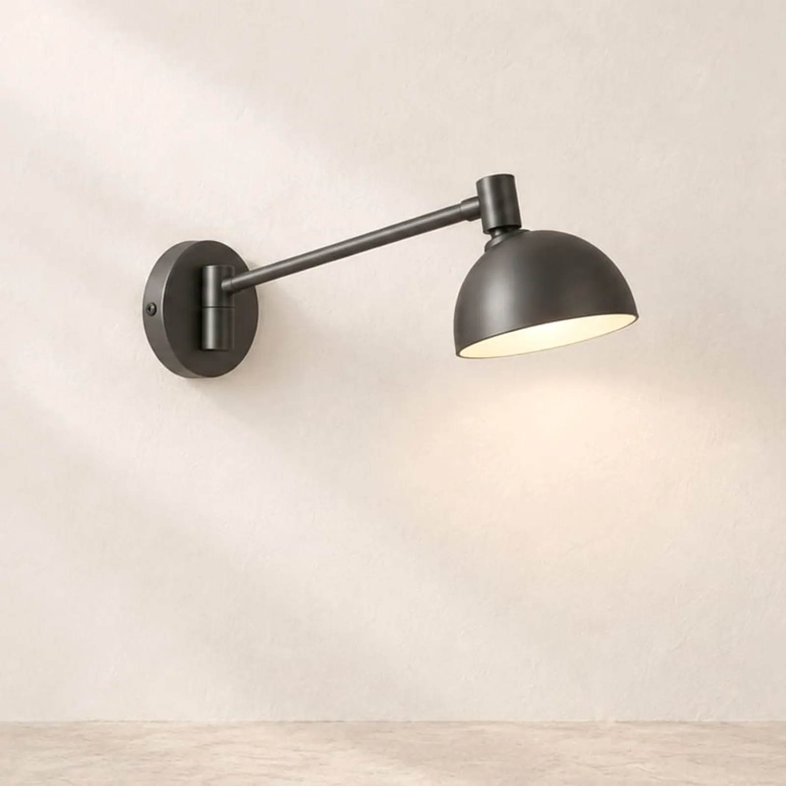 Vägglampa Hedern Stål - bild 1