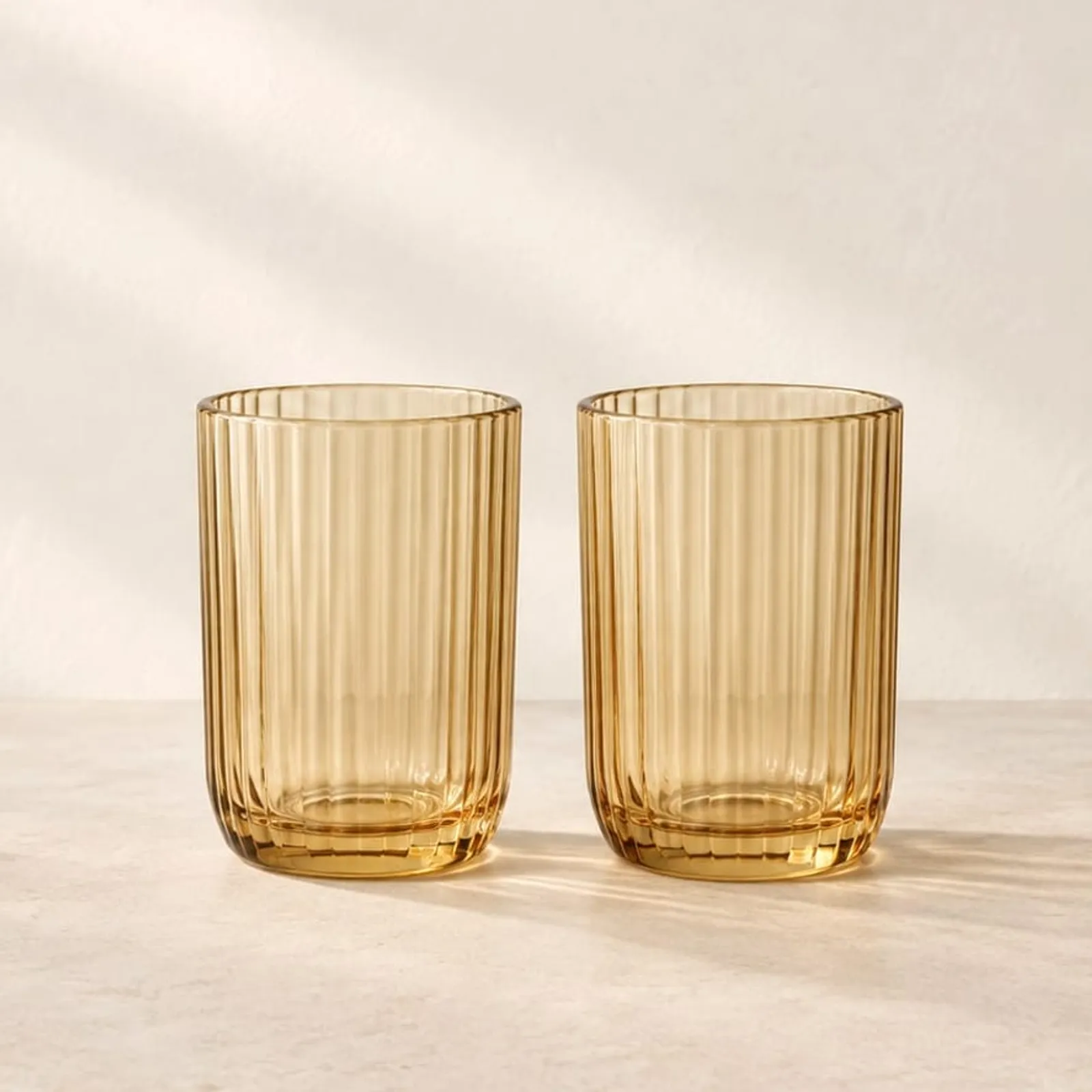 Glas Kaprifol Ockra II - bild 1