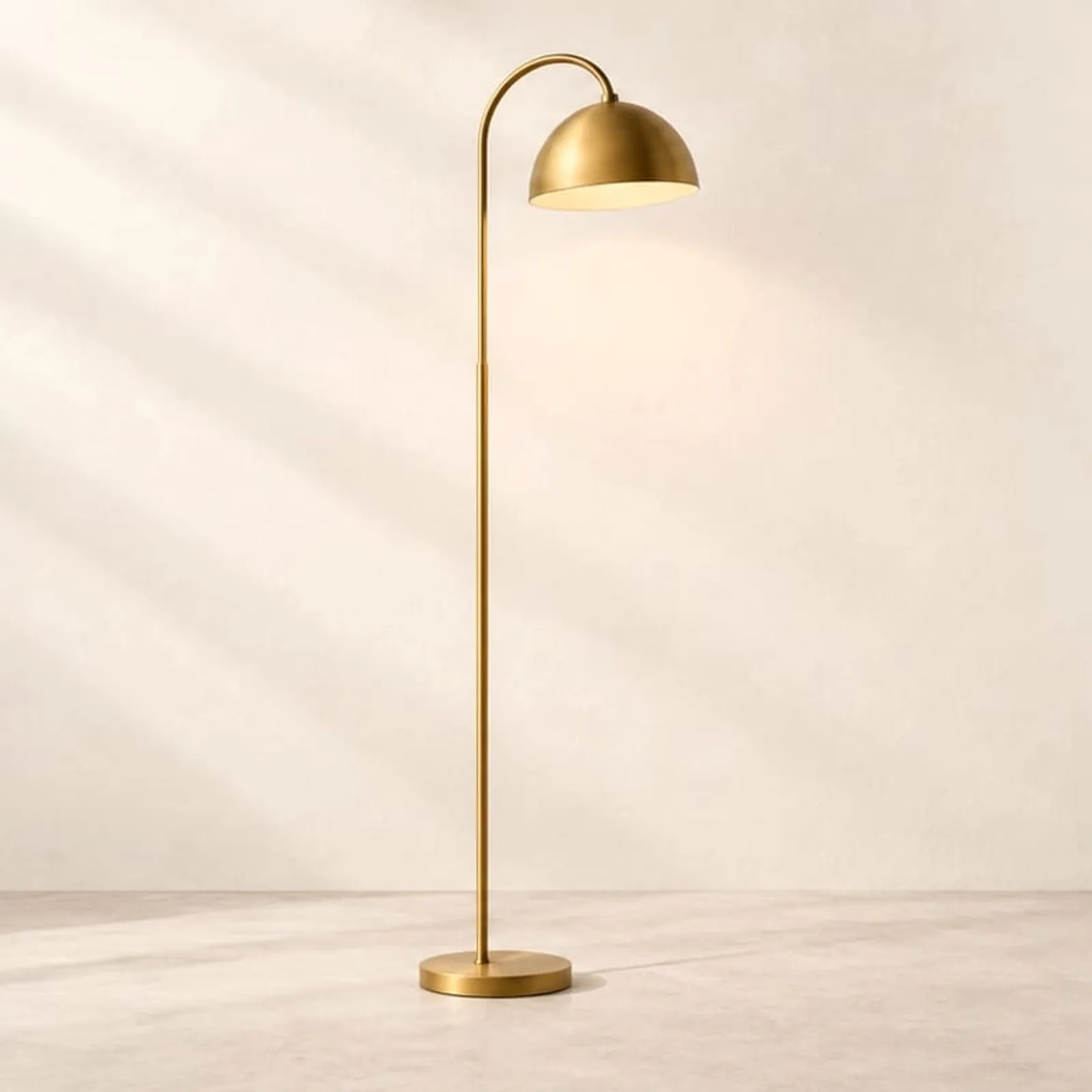 Golvlampa Nypon Mässing - bild 1