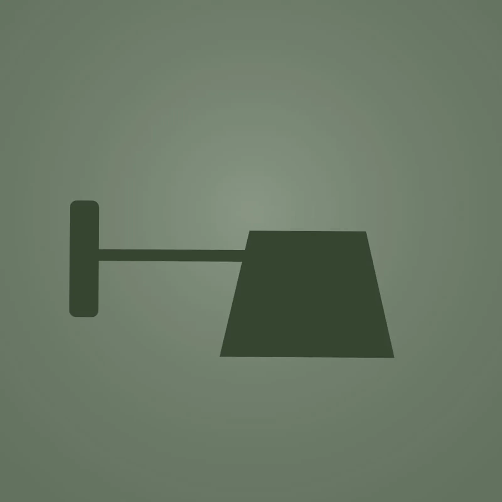 Vägglampa Lönn Stål - bild 1