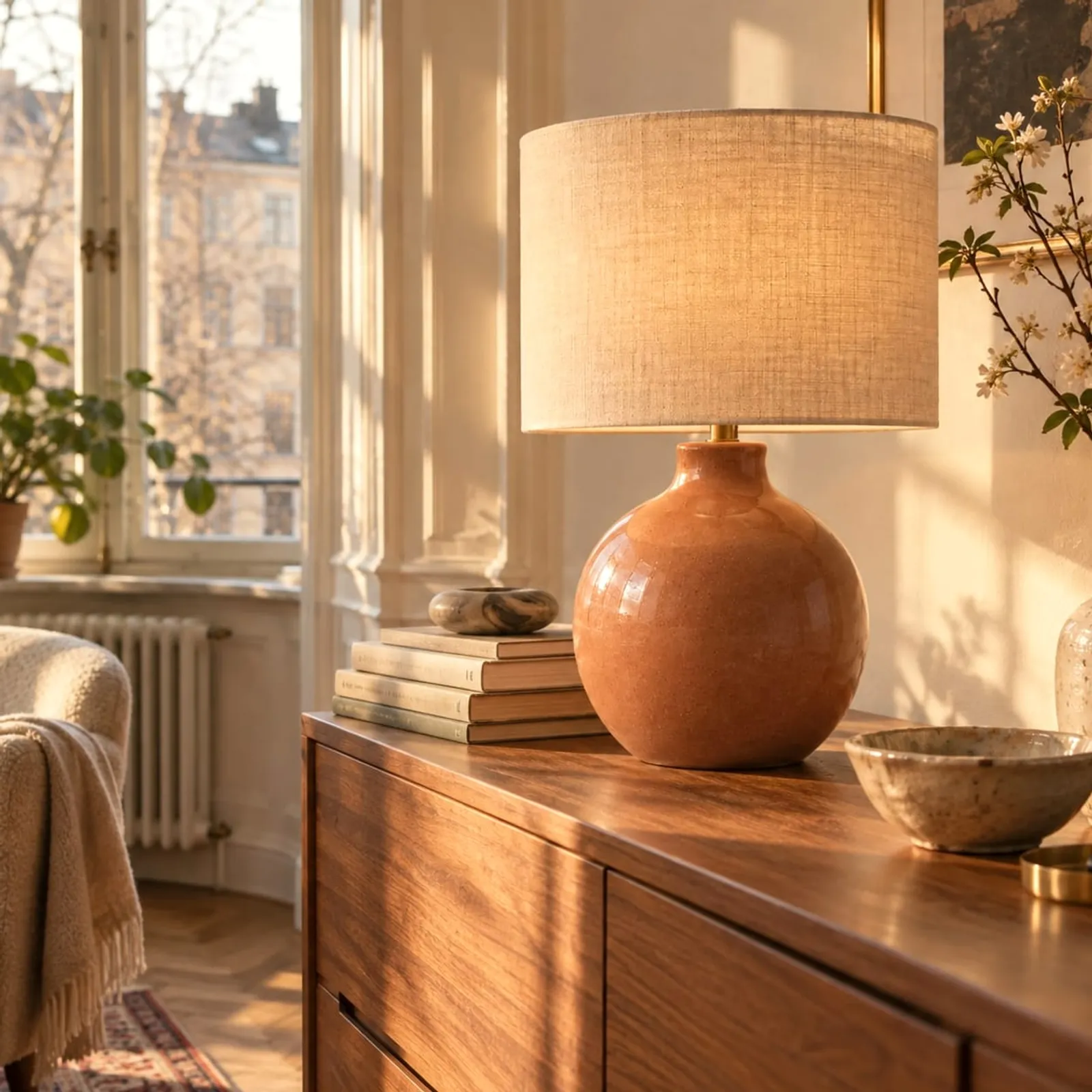 Lampe de table Ås sauge - image 3